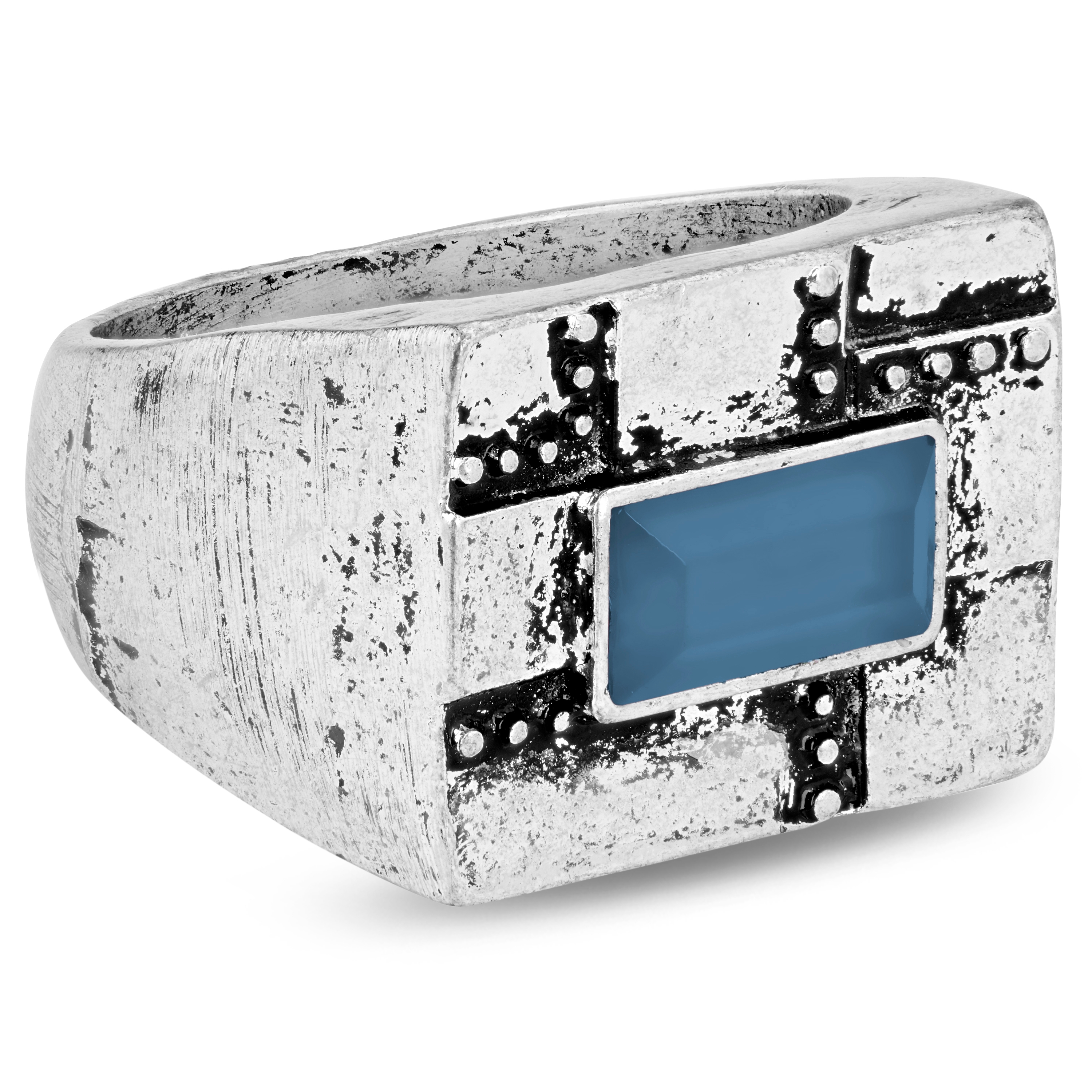 Anello Miller blu - 2