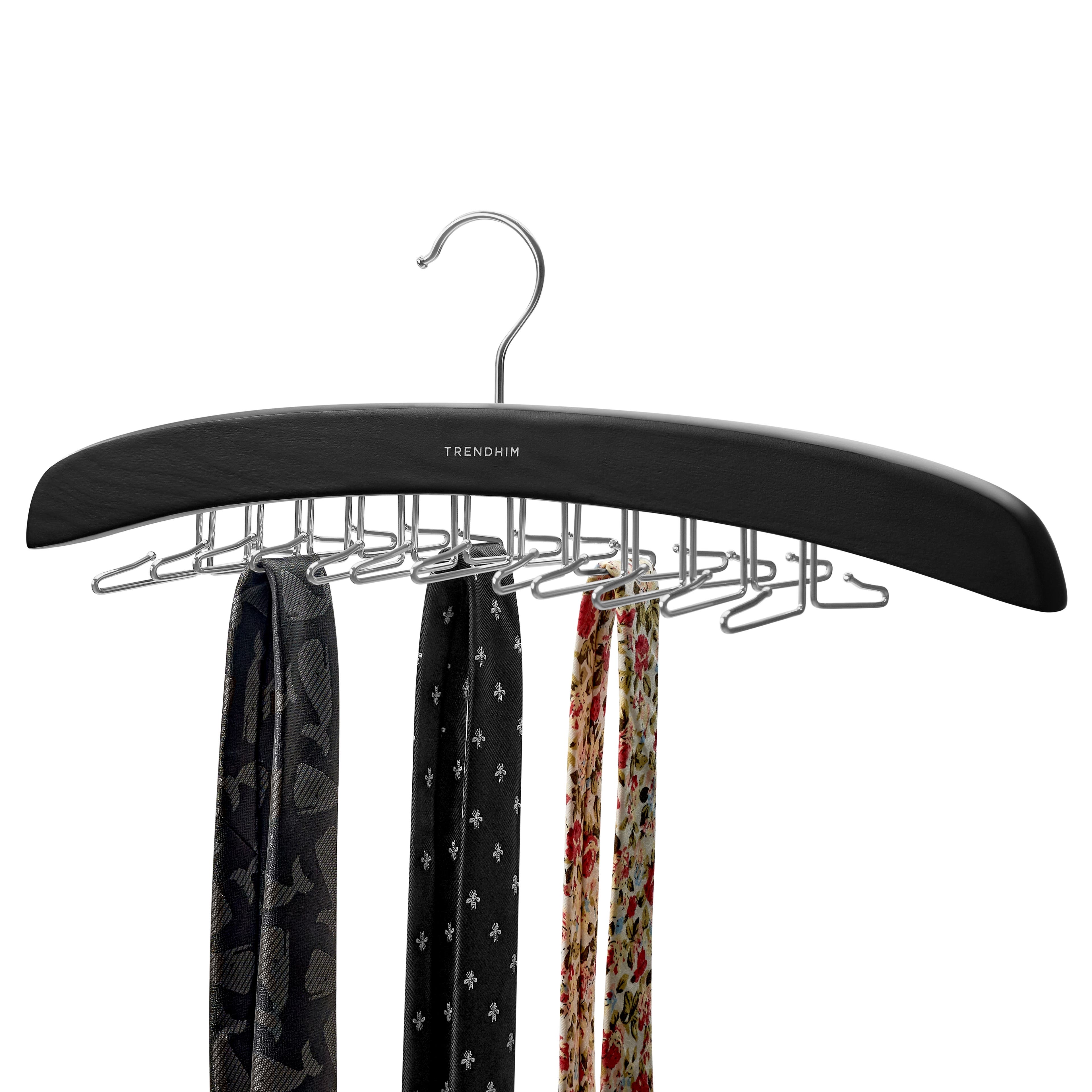 Tie Hanger | Wood | Black
