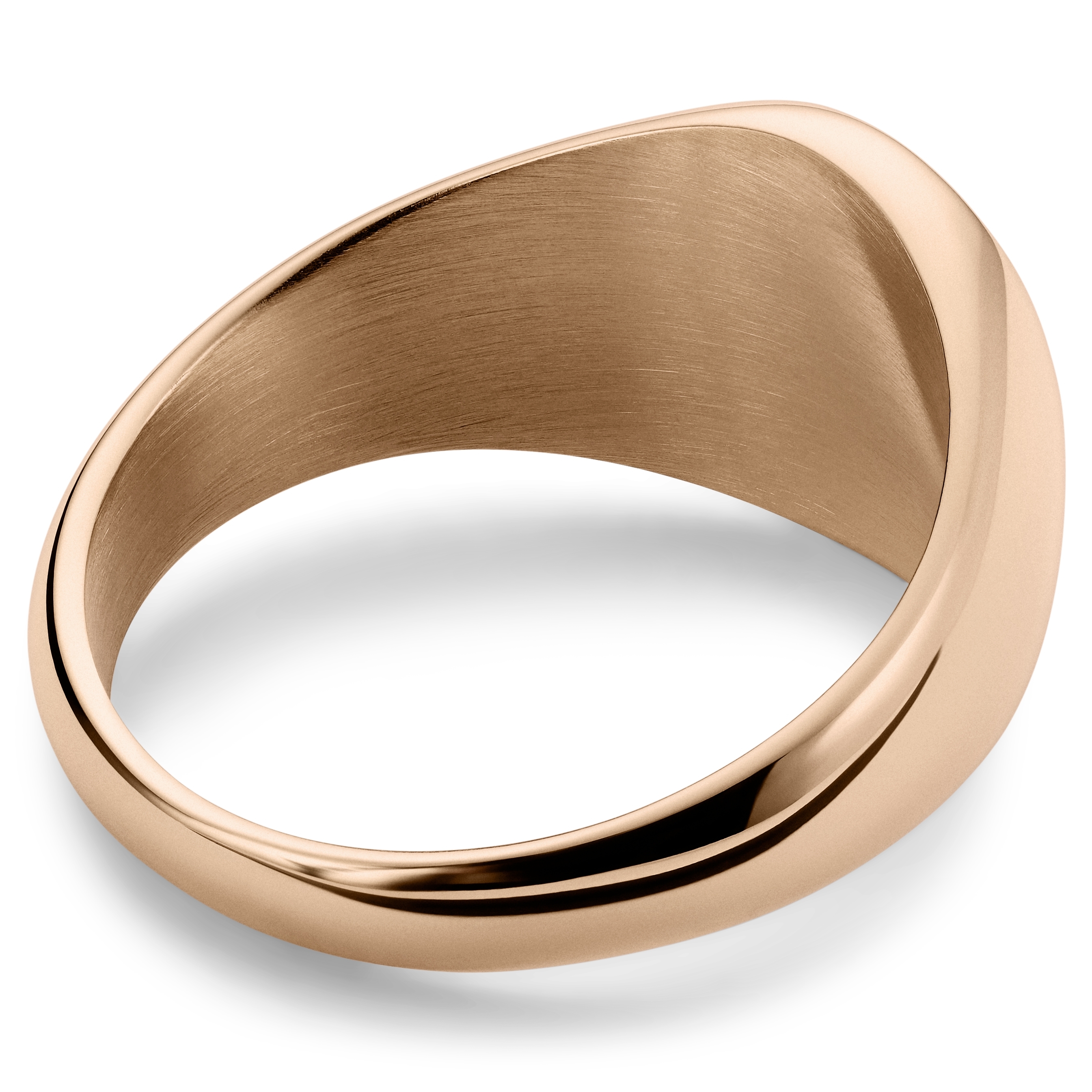 Roségoldfarbener Mason Ring - 3