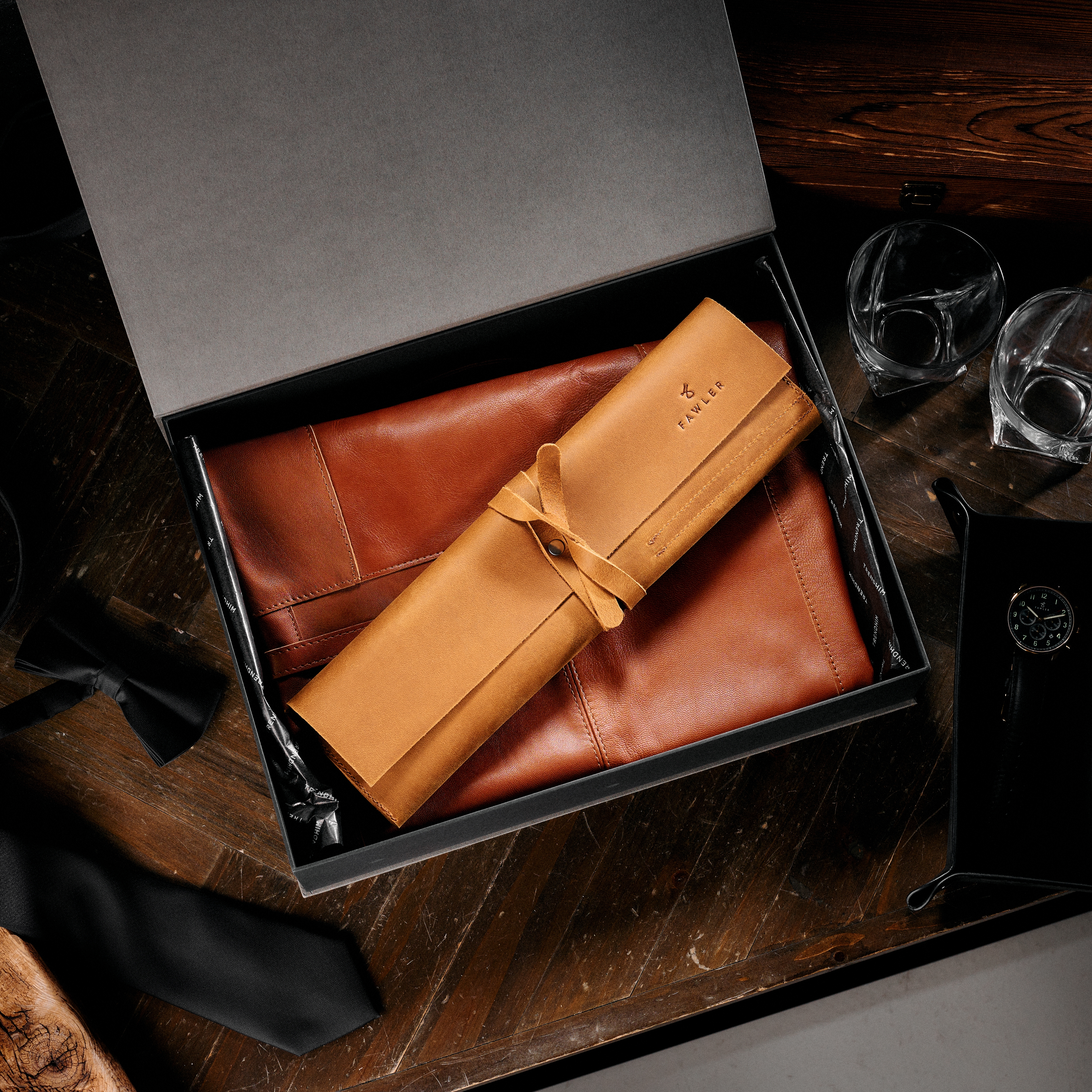 Set de cadou pentru bucătari | piele - 4