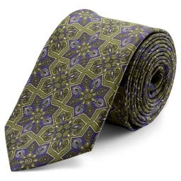 Cravată din mătase Breck Brux