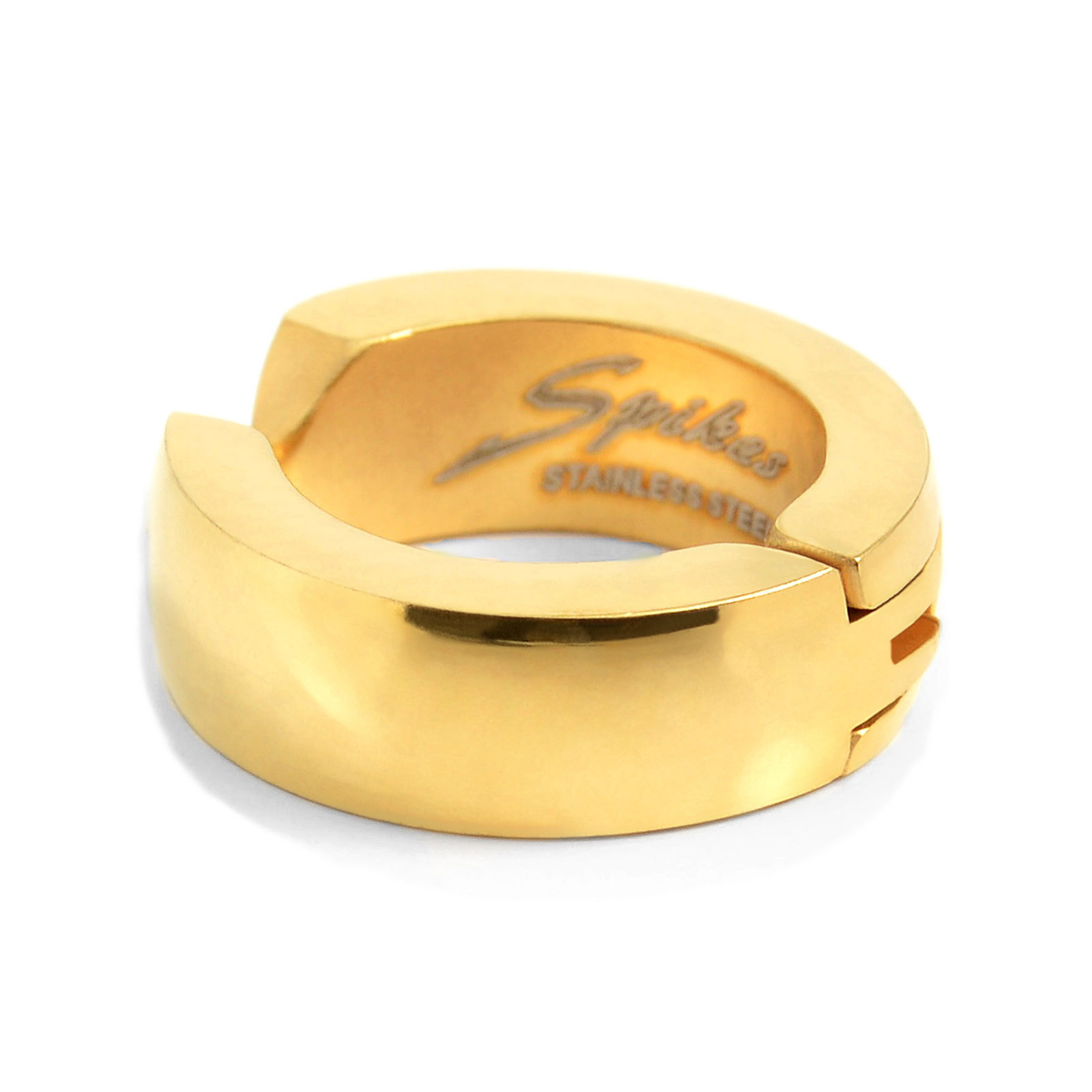 Gold-Tone Clip-on Hoop Earring - 3