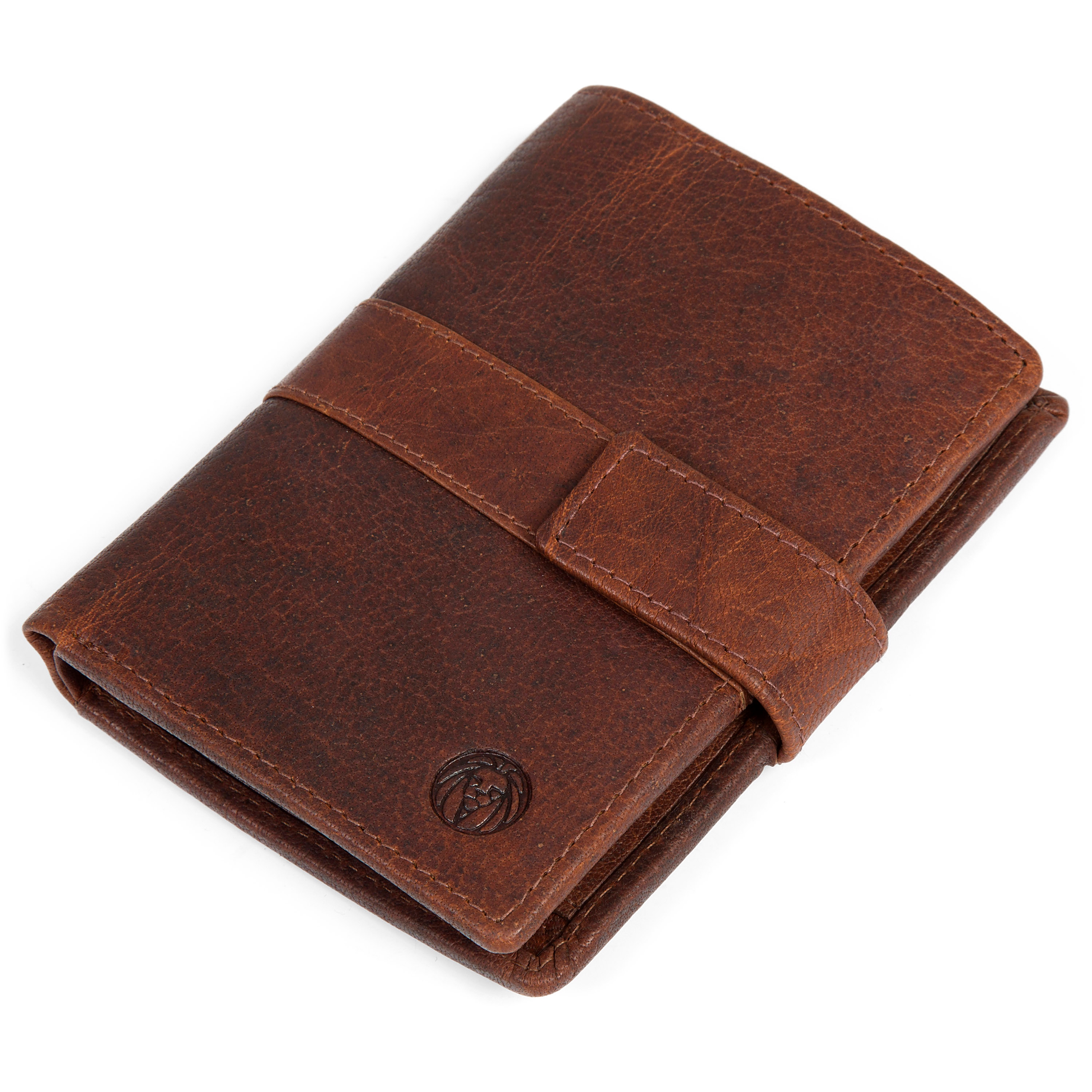 Montreal Executive Tan RFID Leather Wallet - 5