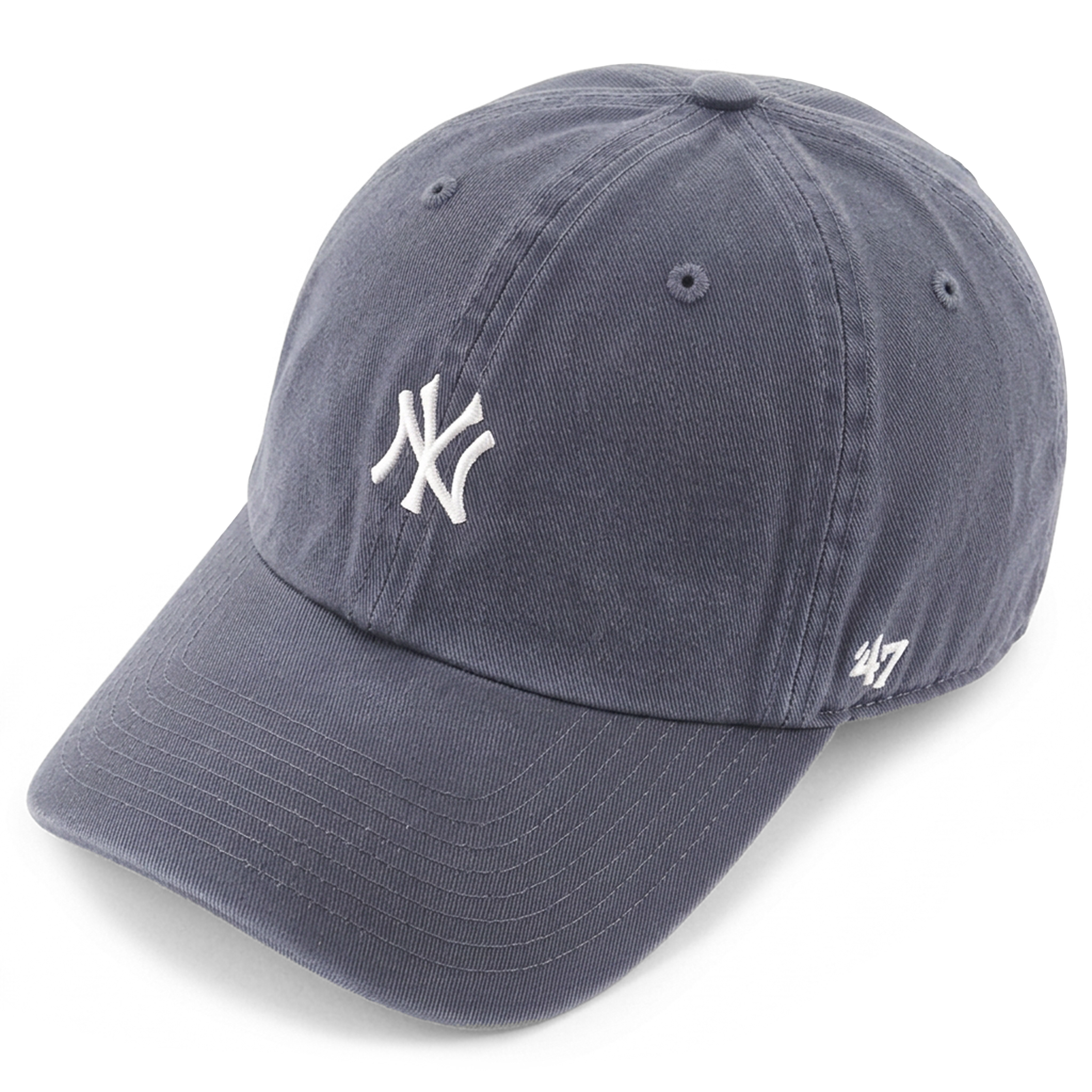 '47 CLEAN UP | Vintage marinblå MLB New York Yankees-keps med liten logga