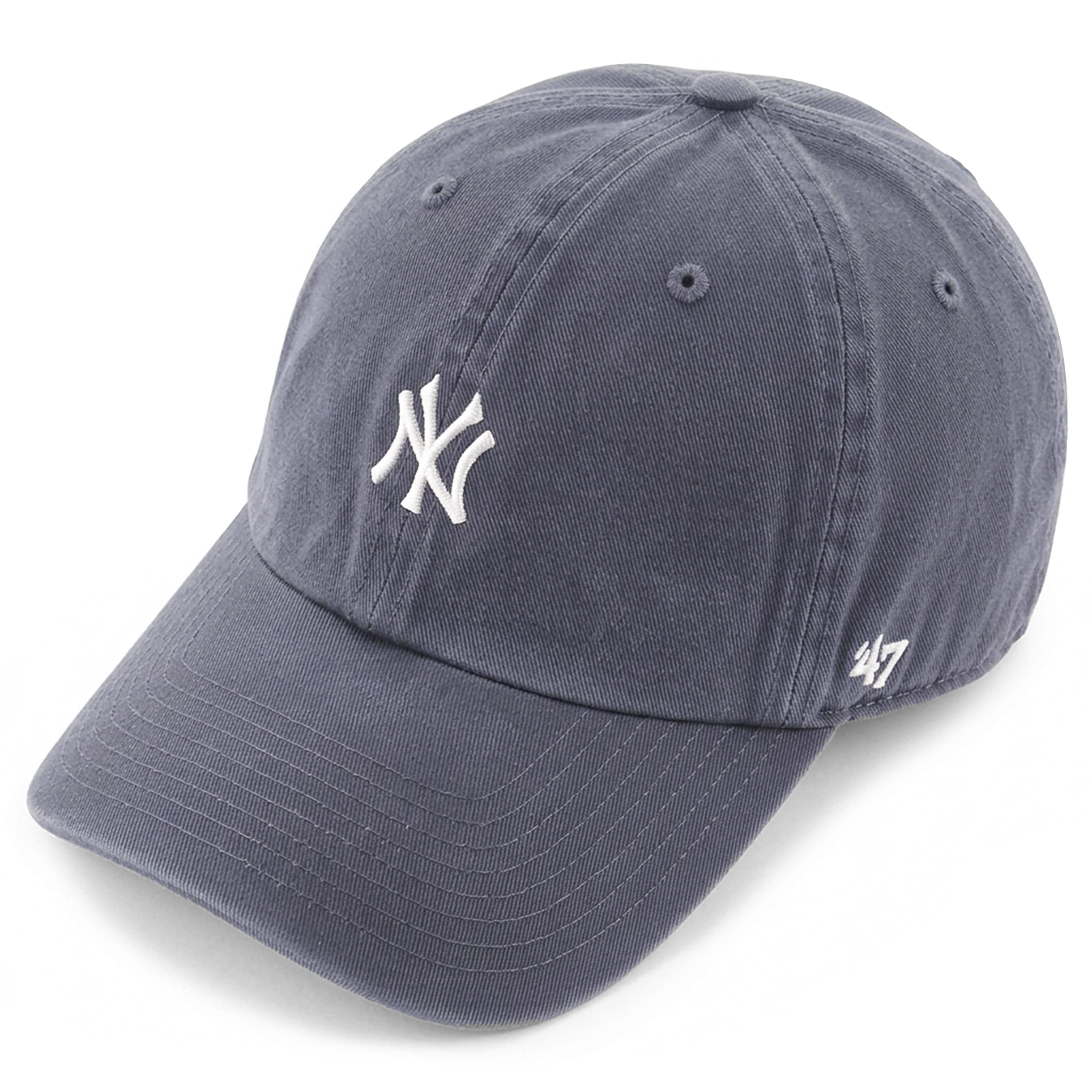 '47 CLEAN UP | Тъмносиня бейзболна шапка с малко лого MLB New York Yankees '47 CLEAN UP | Тъмносиня бейзболна шапка с малко лого MLB New York Yankees