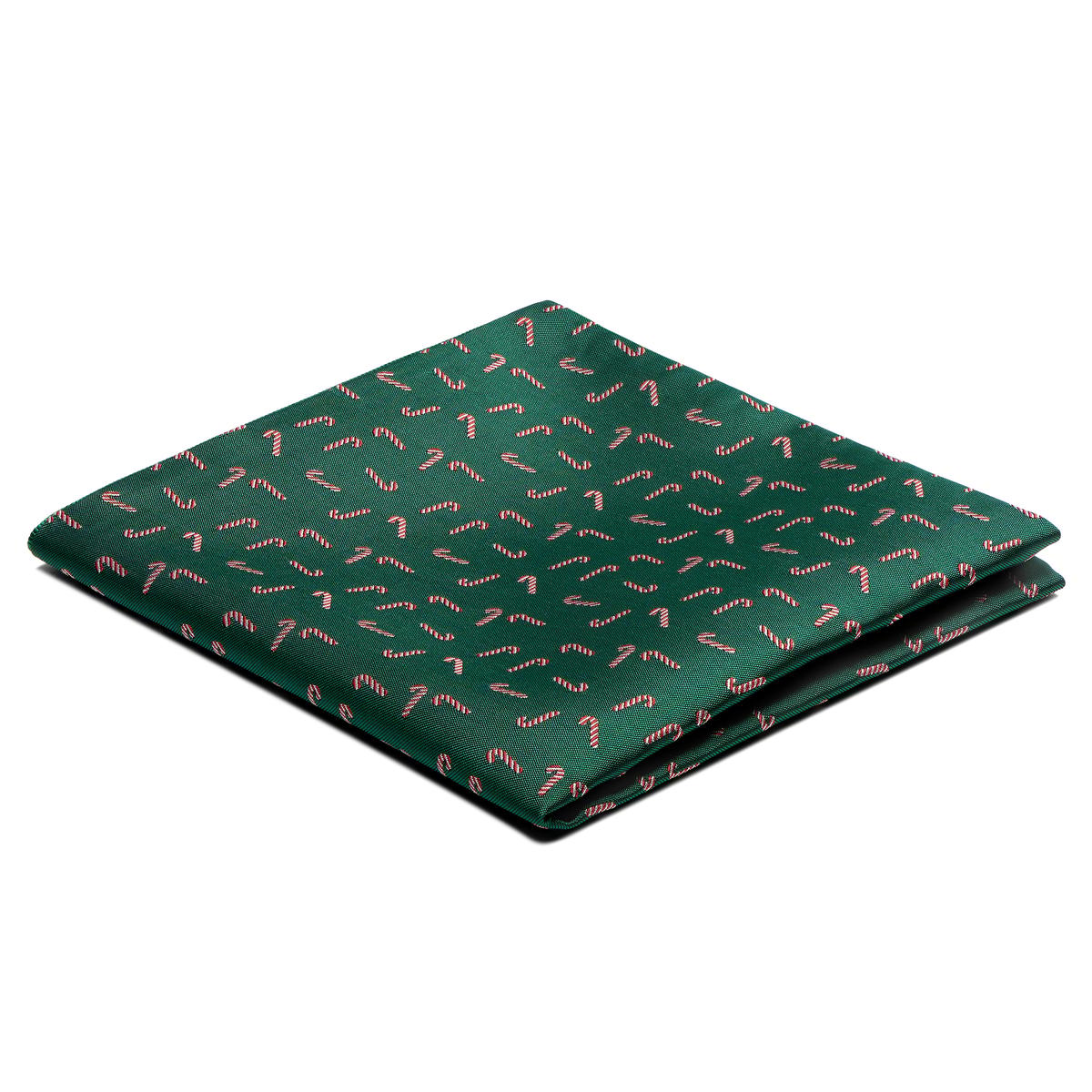 Fazzoletto da taschino verde con bastoncini di zucchero | Disponibile Fazzoletto da taschino verde con bastoncini di zucchero | Disponibile
