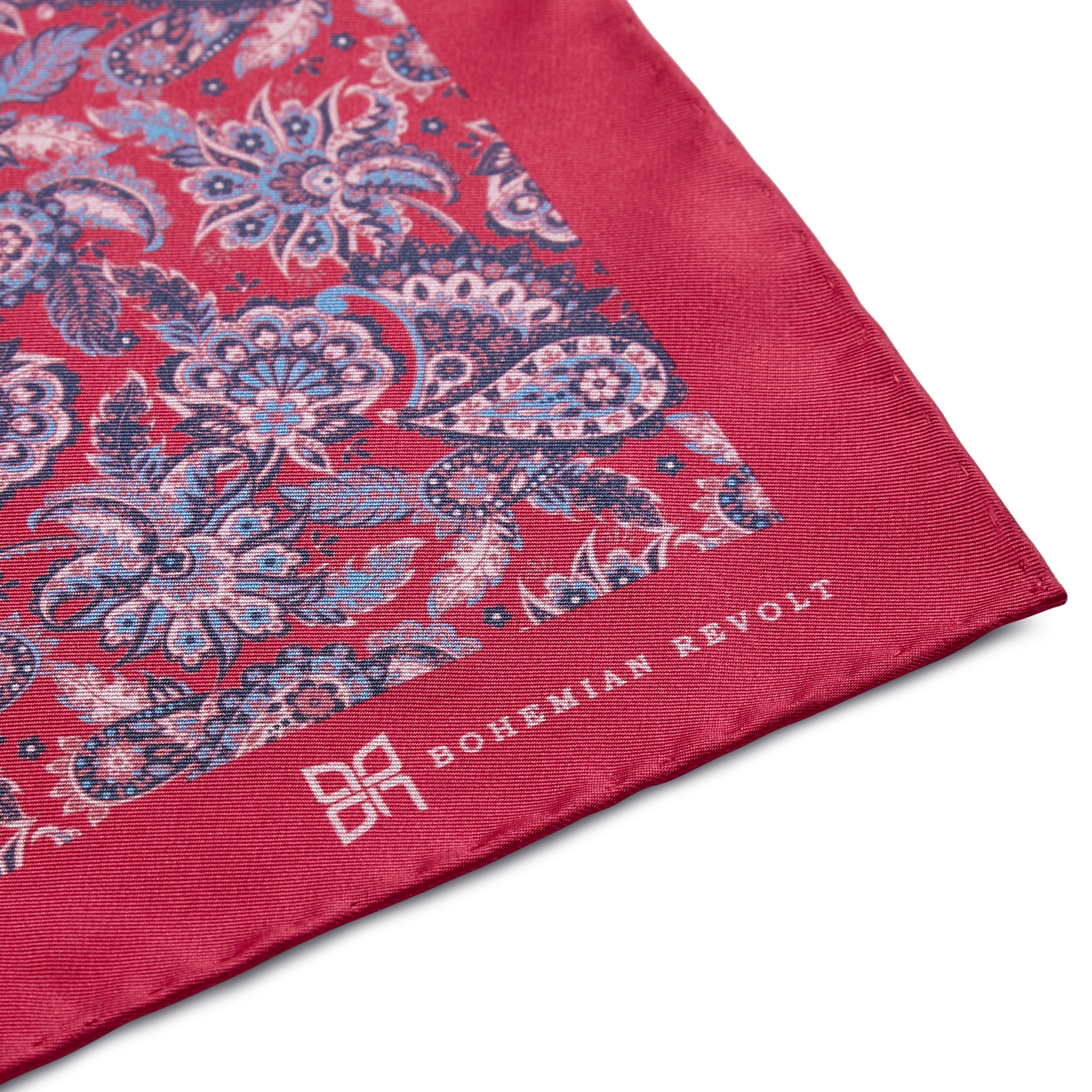 Pochette de costume Boho en soie Blayney  - 4