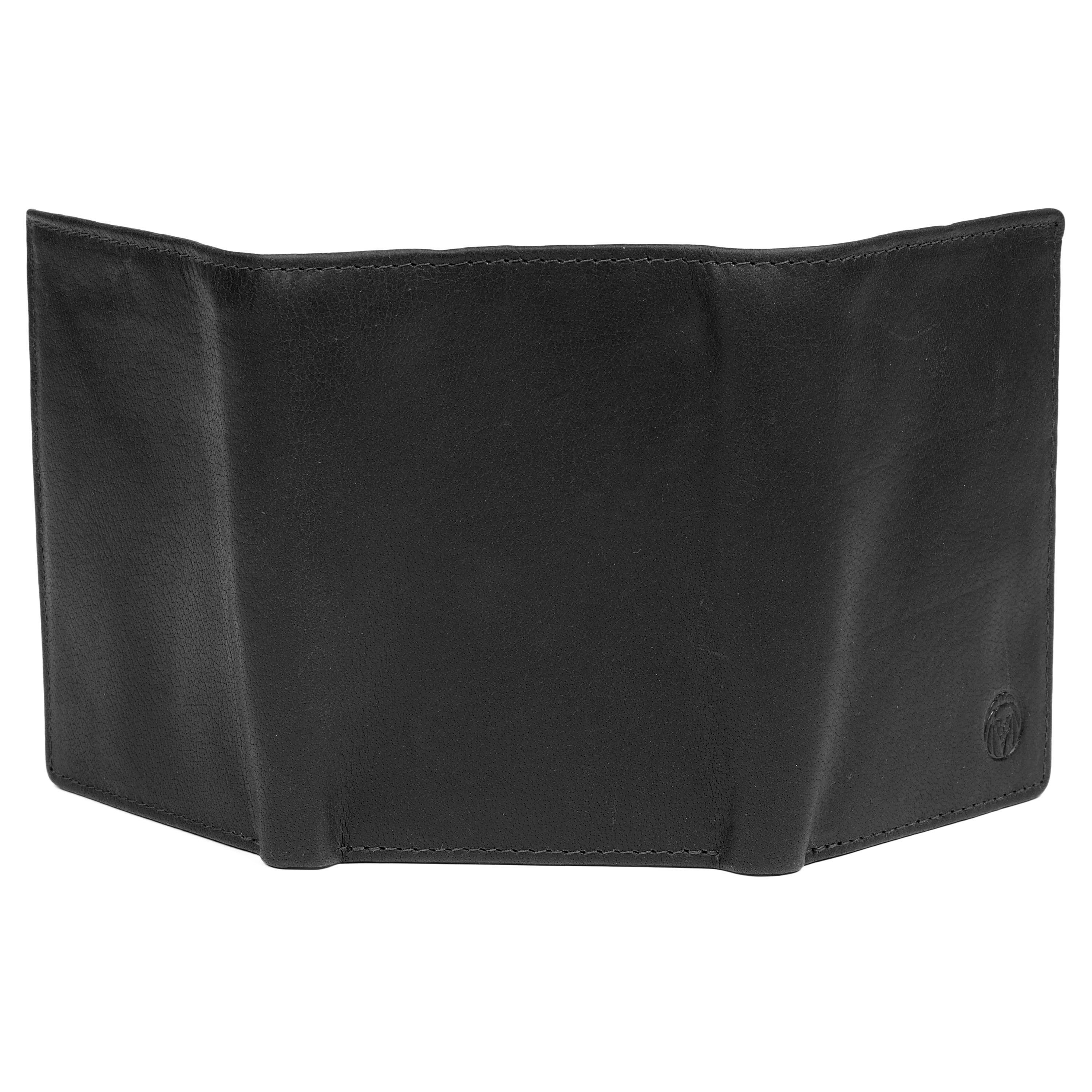 Montreal Maple Black RFID Leather Wallet - 5