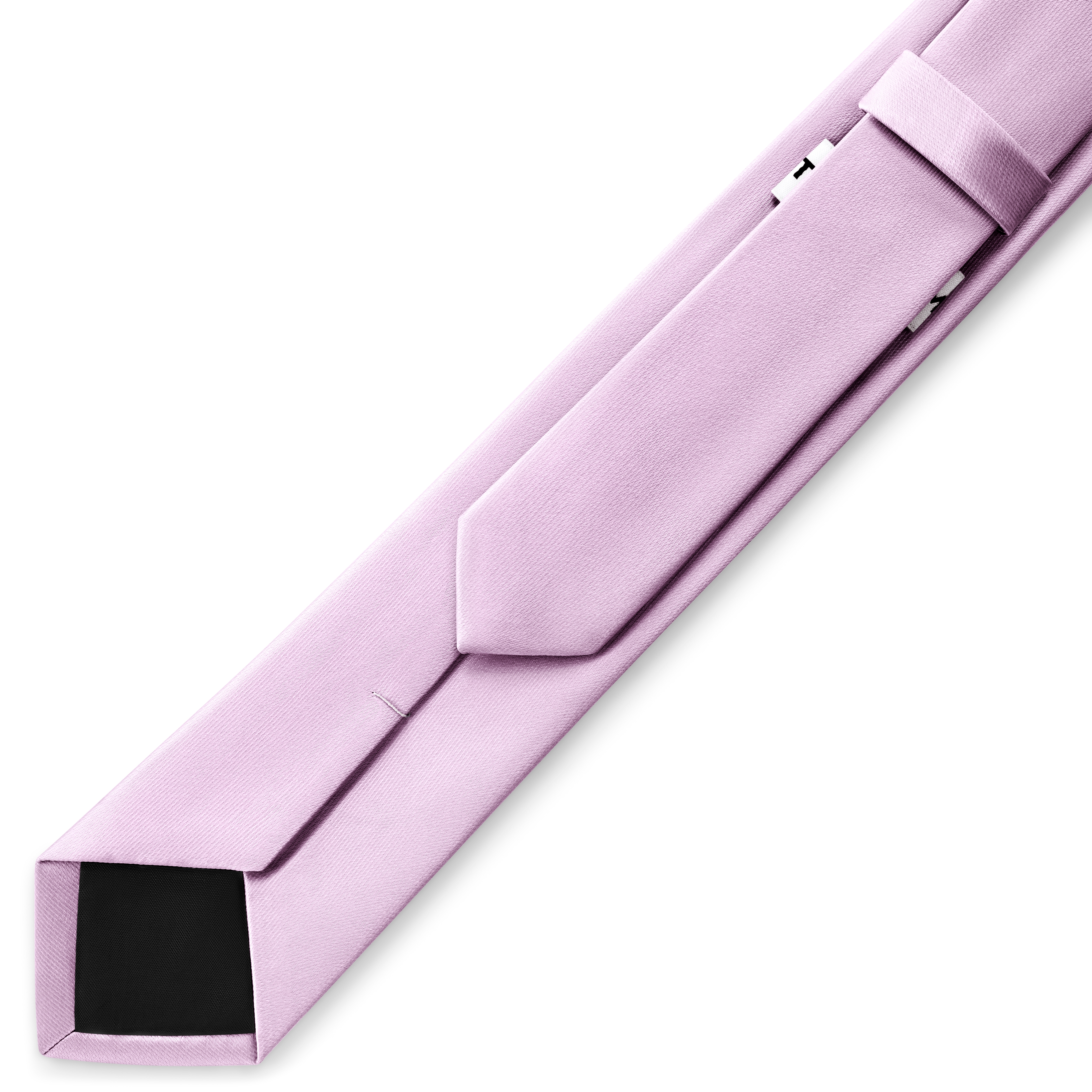 6 cm Light Violet Satin Skinny Tie - 3