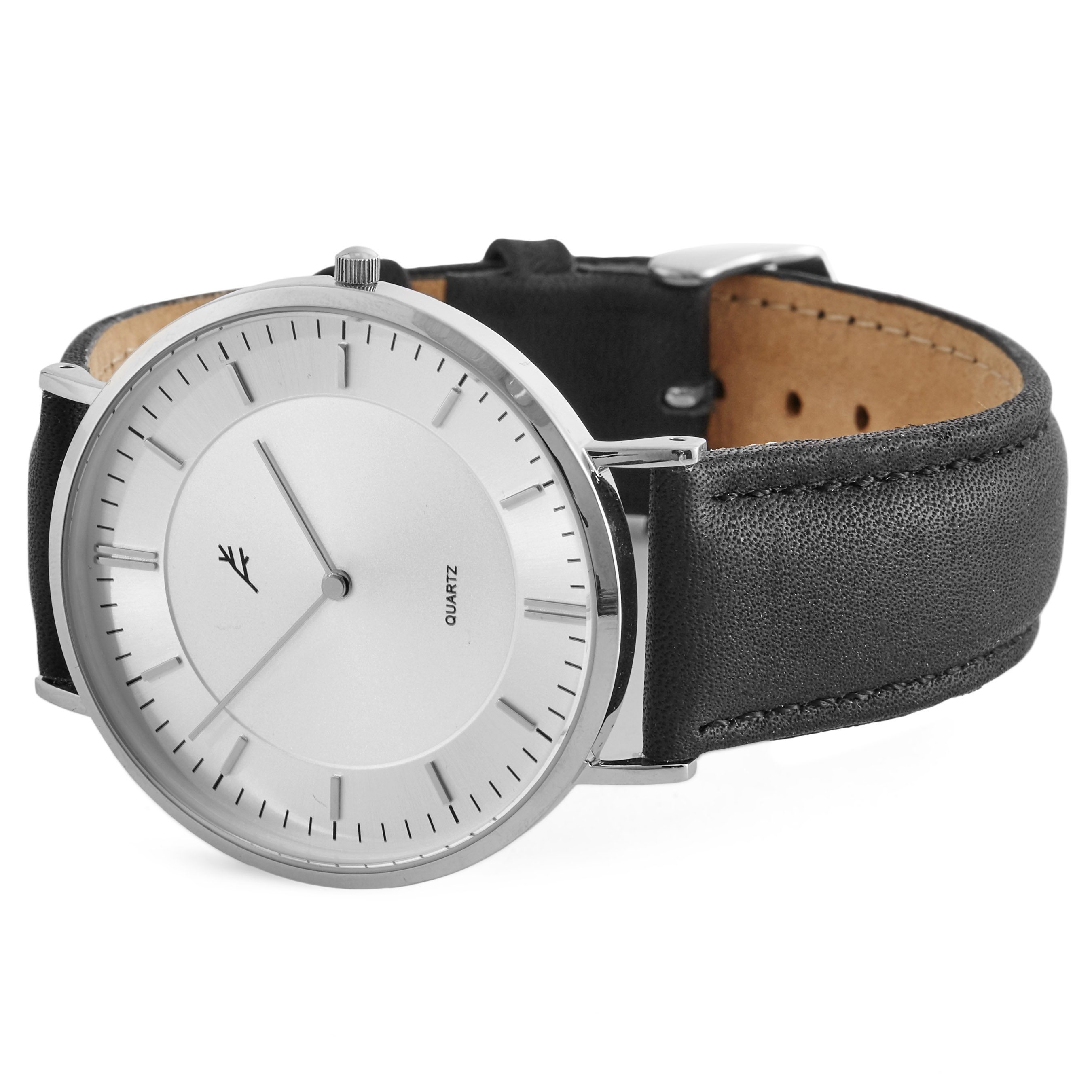 Silver & Silver Nivil Watch - 3