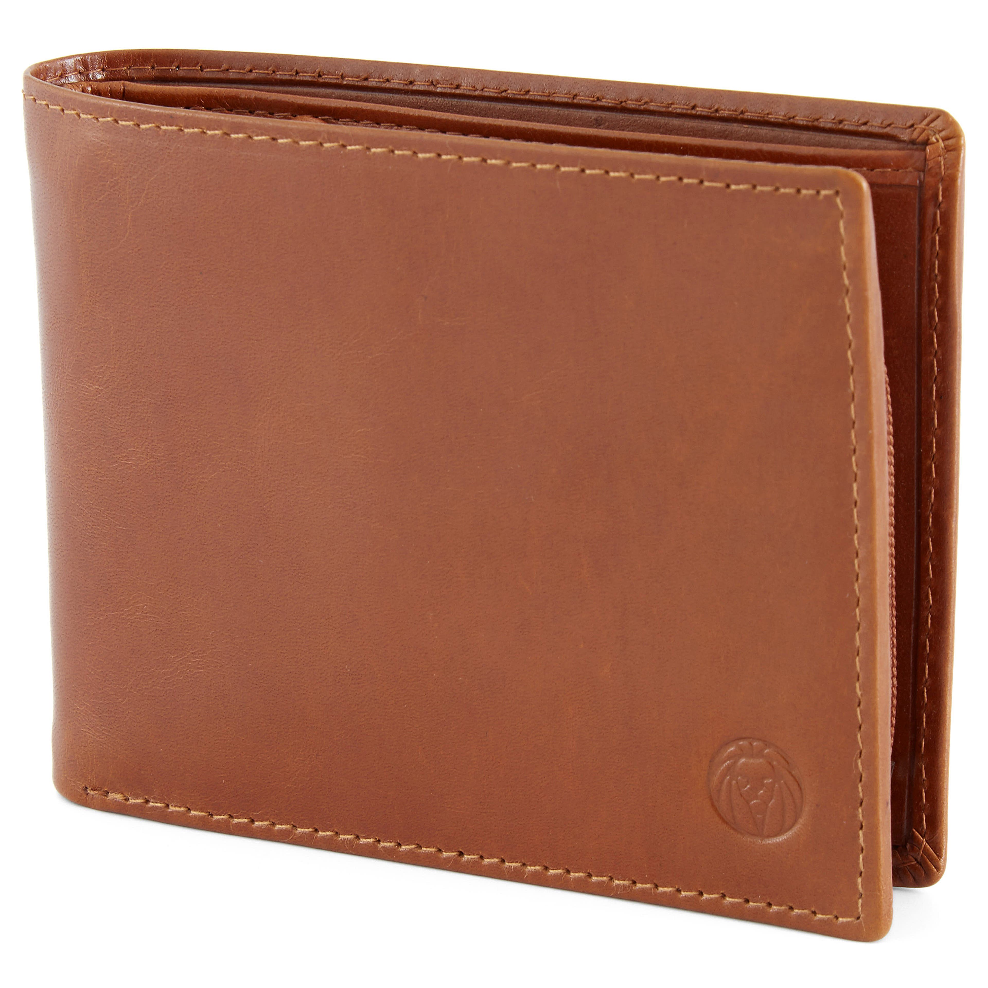 Tan Inside Zip Jasper Leather Wallet Tan Inside Zip Jasper Leather Wallet