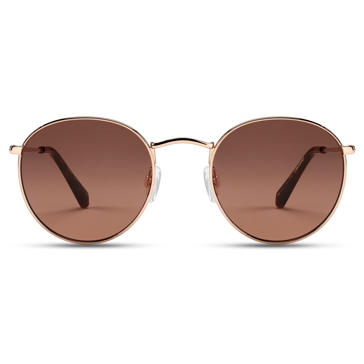 Lunettes de soleil Lennon rondes rose doré Lunettes de soleil Lennon rondes rose doré