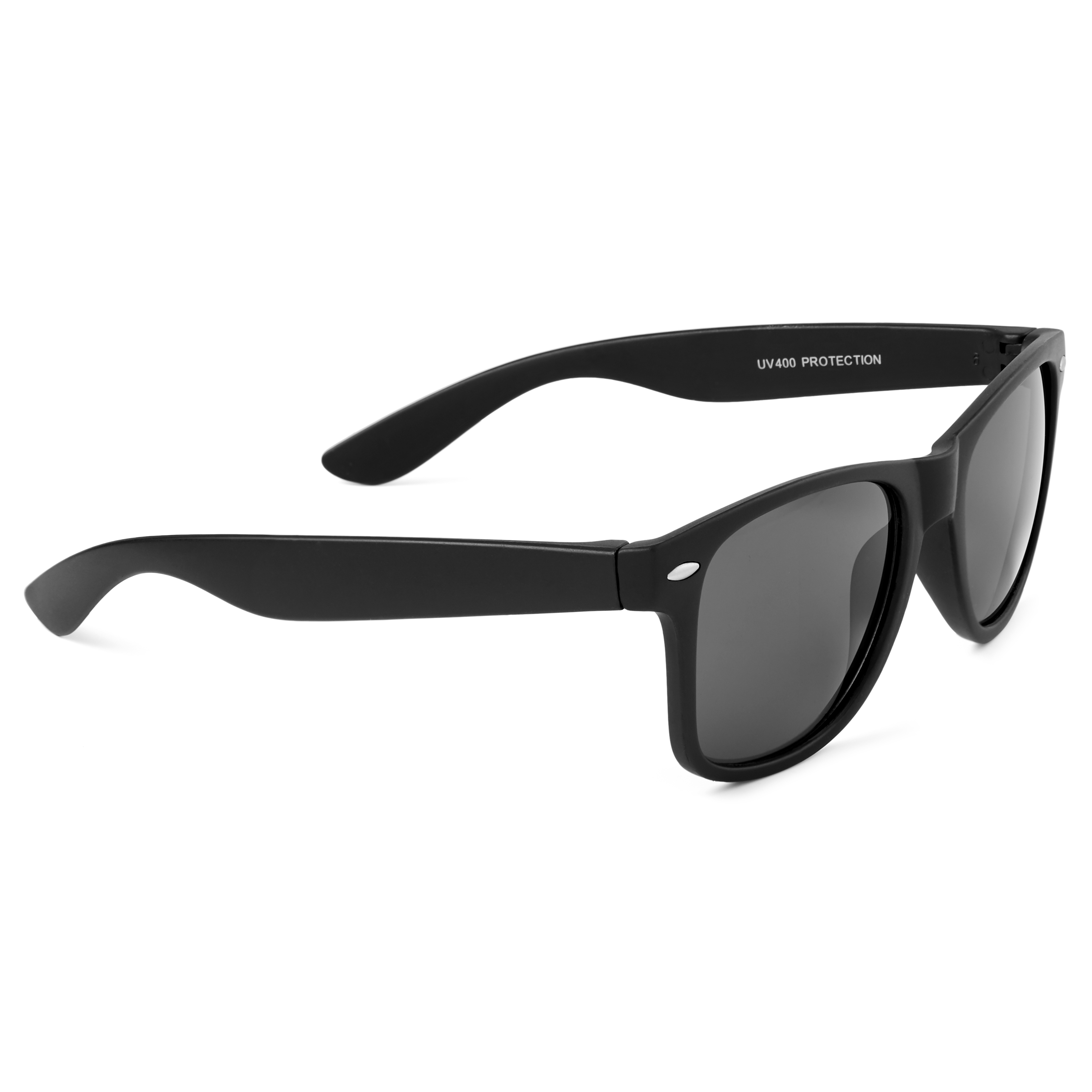 Glanzende Zwarte Zonnebril - 3