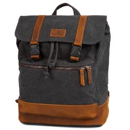 Sam Grey & Tan Backpack 
