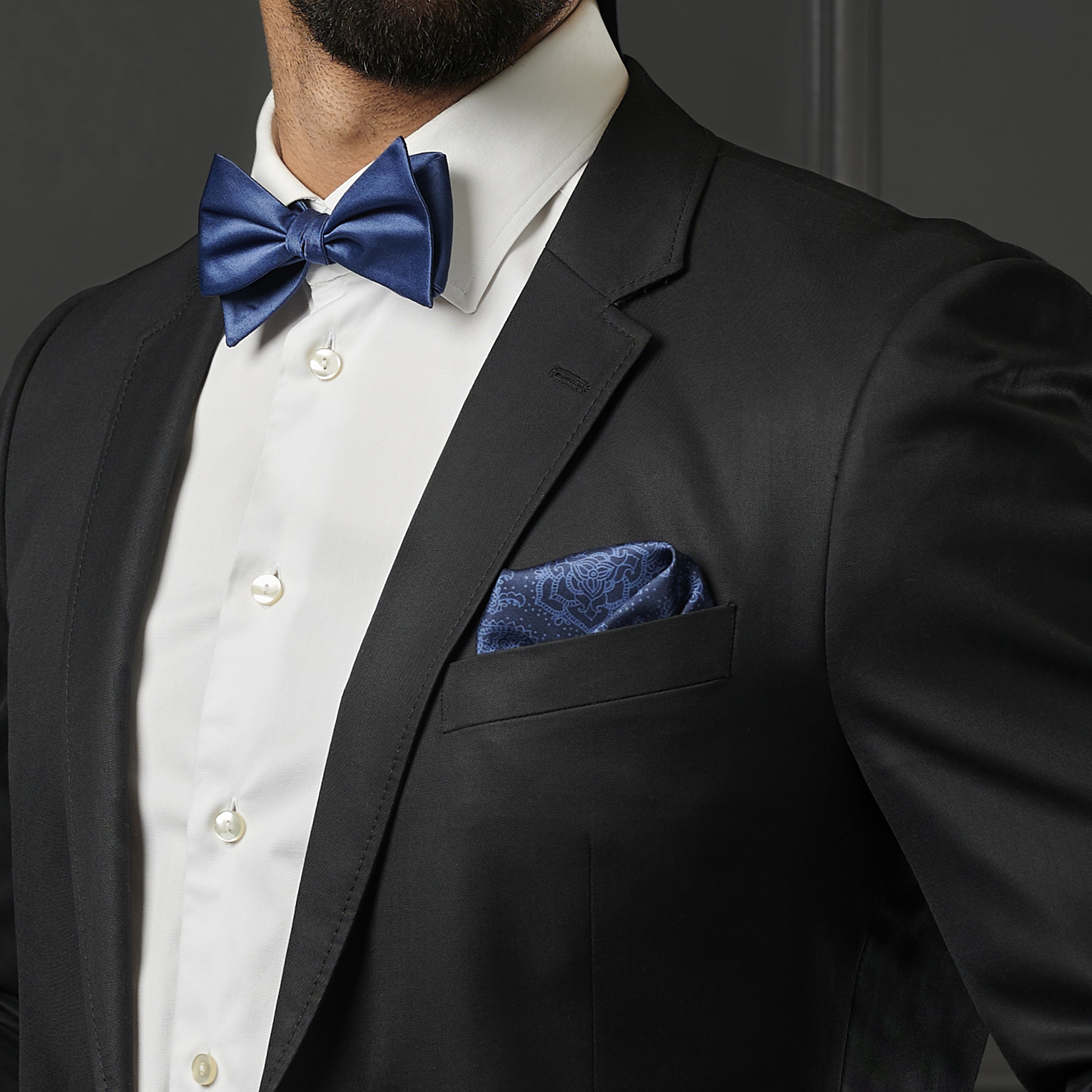 Boho Baron selyem díszzsebkendő - 6