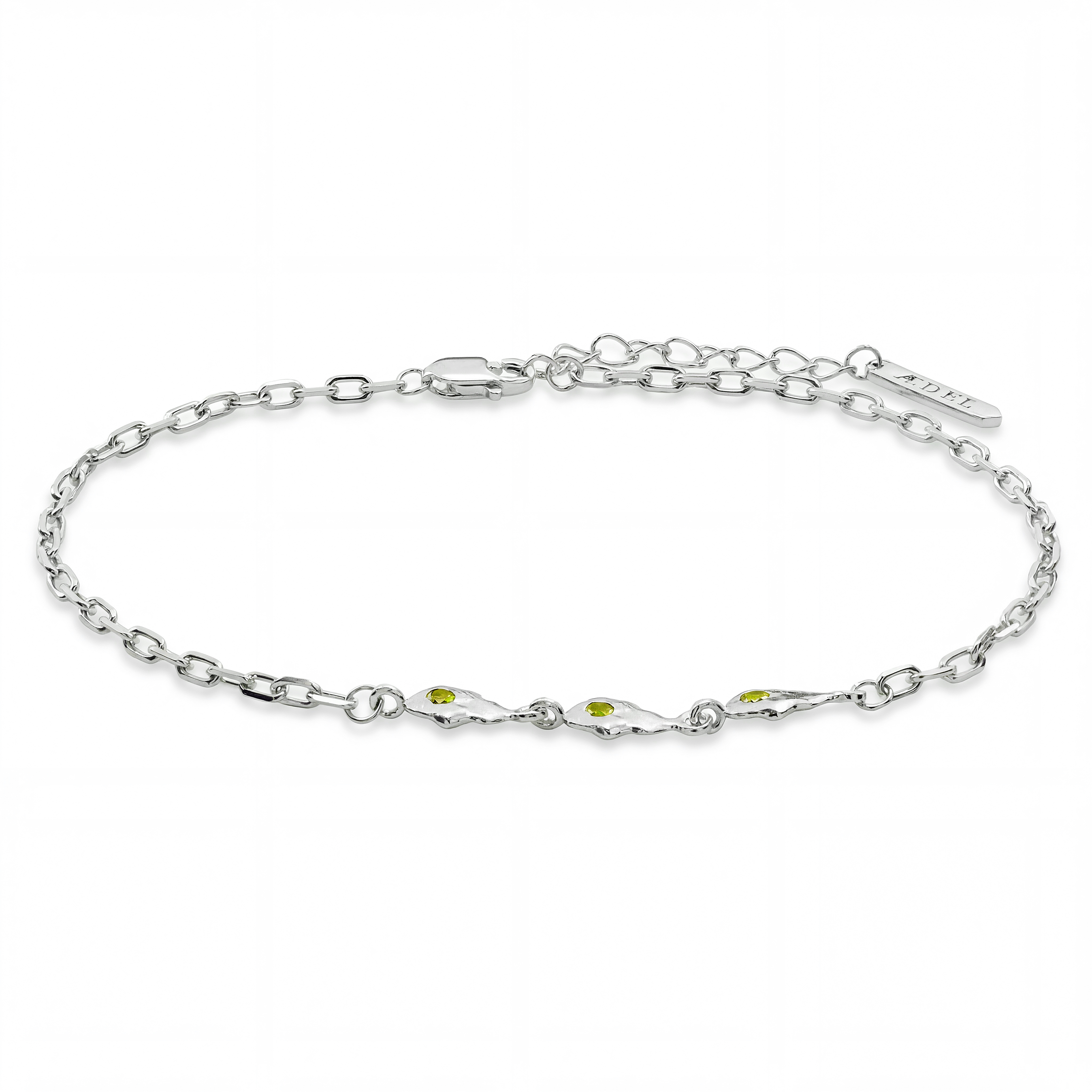 Hidden Gem | Dragonfire Trinity-armband i 925 sterlingsilver