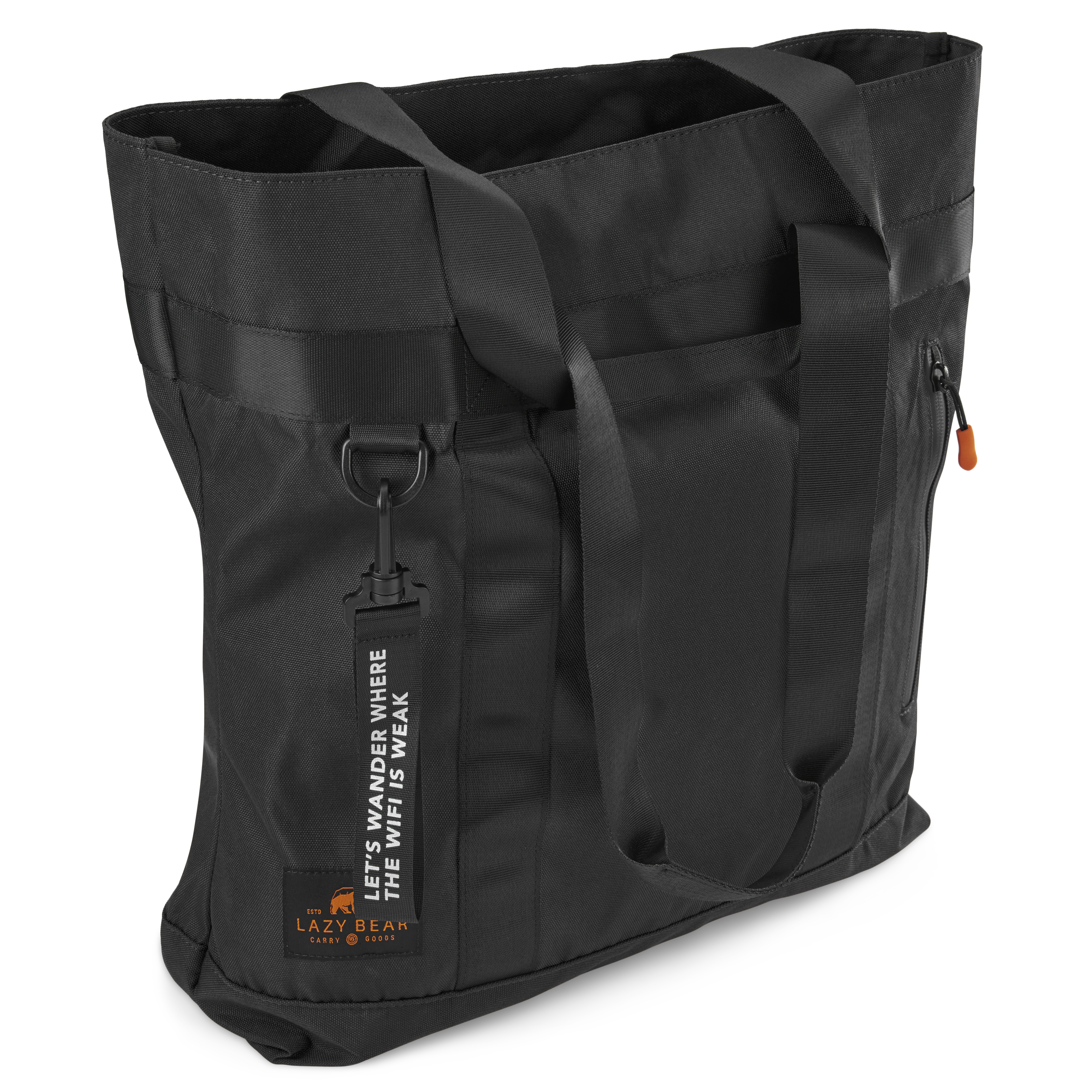 Bolso tote negro plegable Lamair - 13