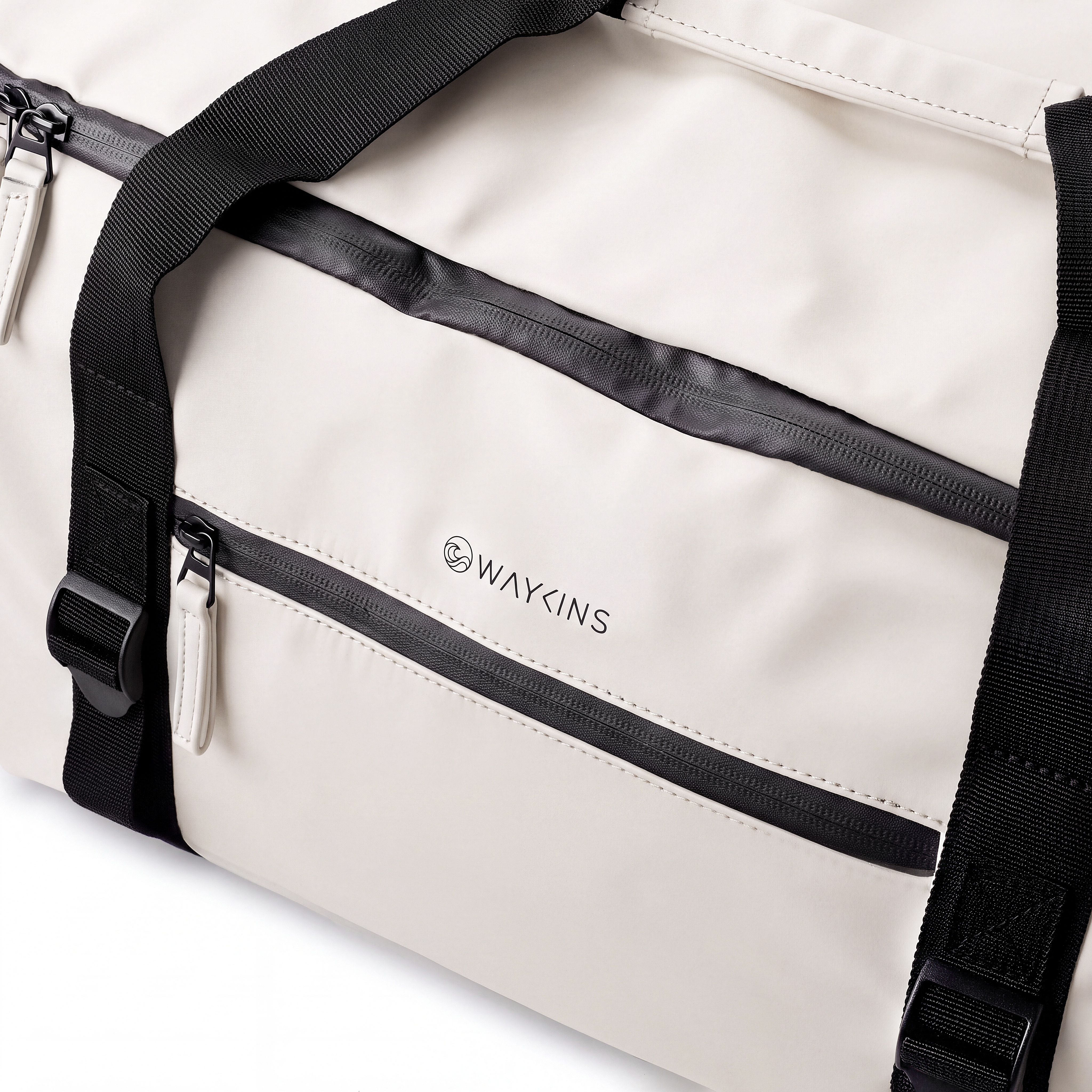 Horizon | XL offwhite vannavstøtende duffelbag - 2
