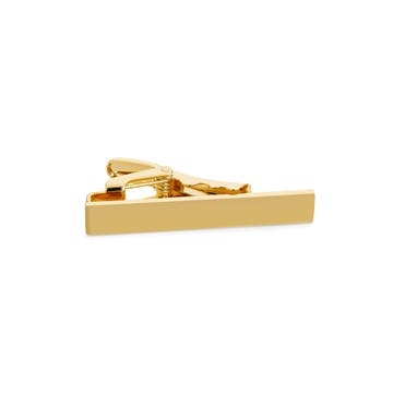 Polished Gold-Tone 1 3/5" (4 cm) Tie Clip Polished Gold-Tone 1 3/5" (4 cm) Tie Clip