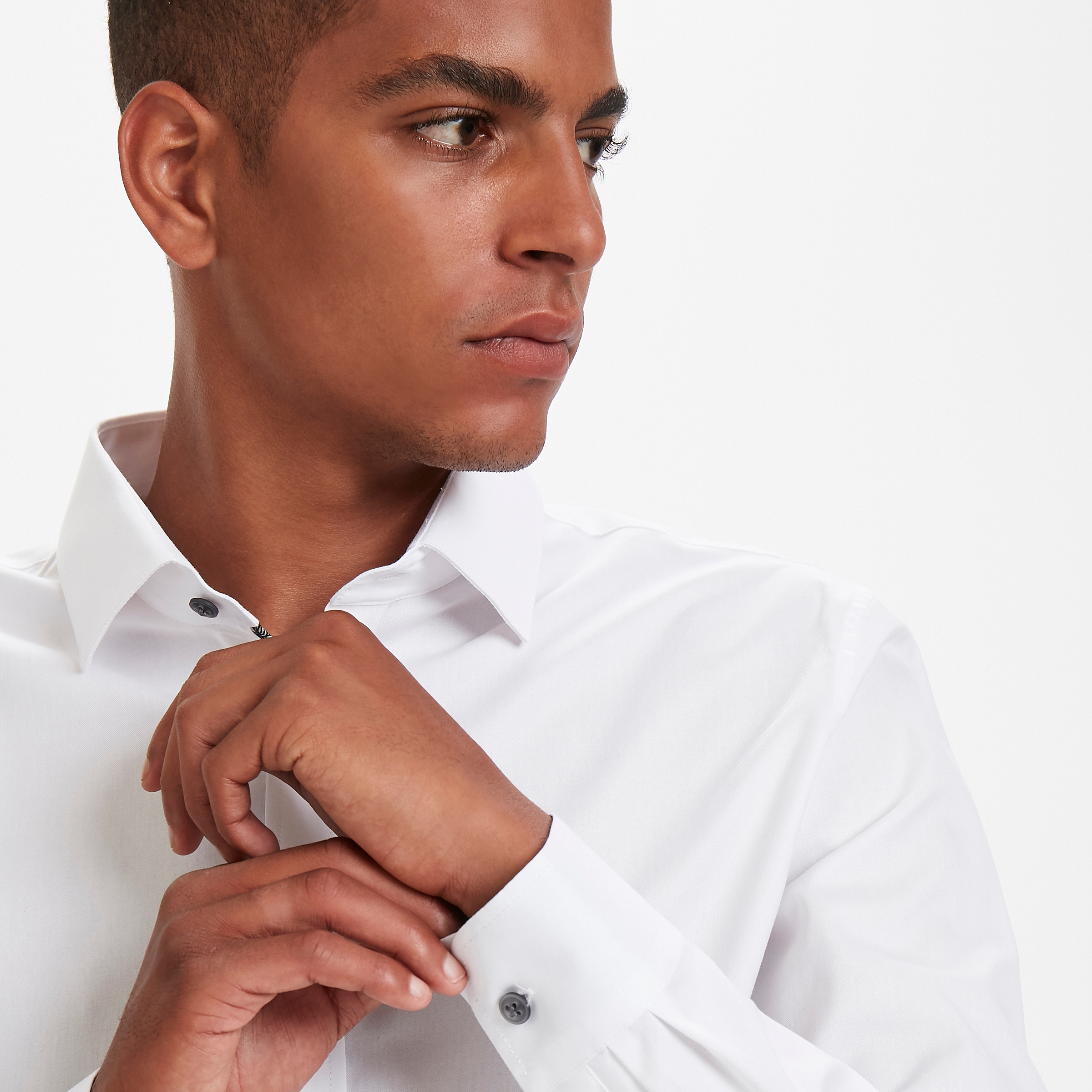 Trostol City Twill Hvit Skjorte - 6