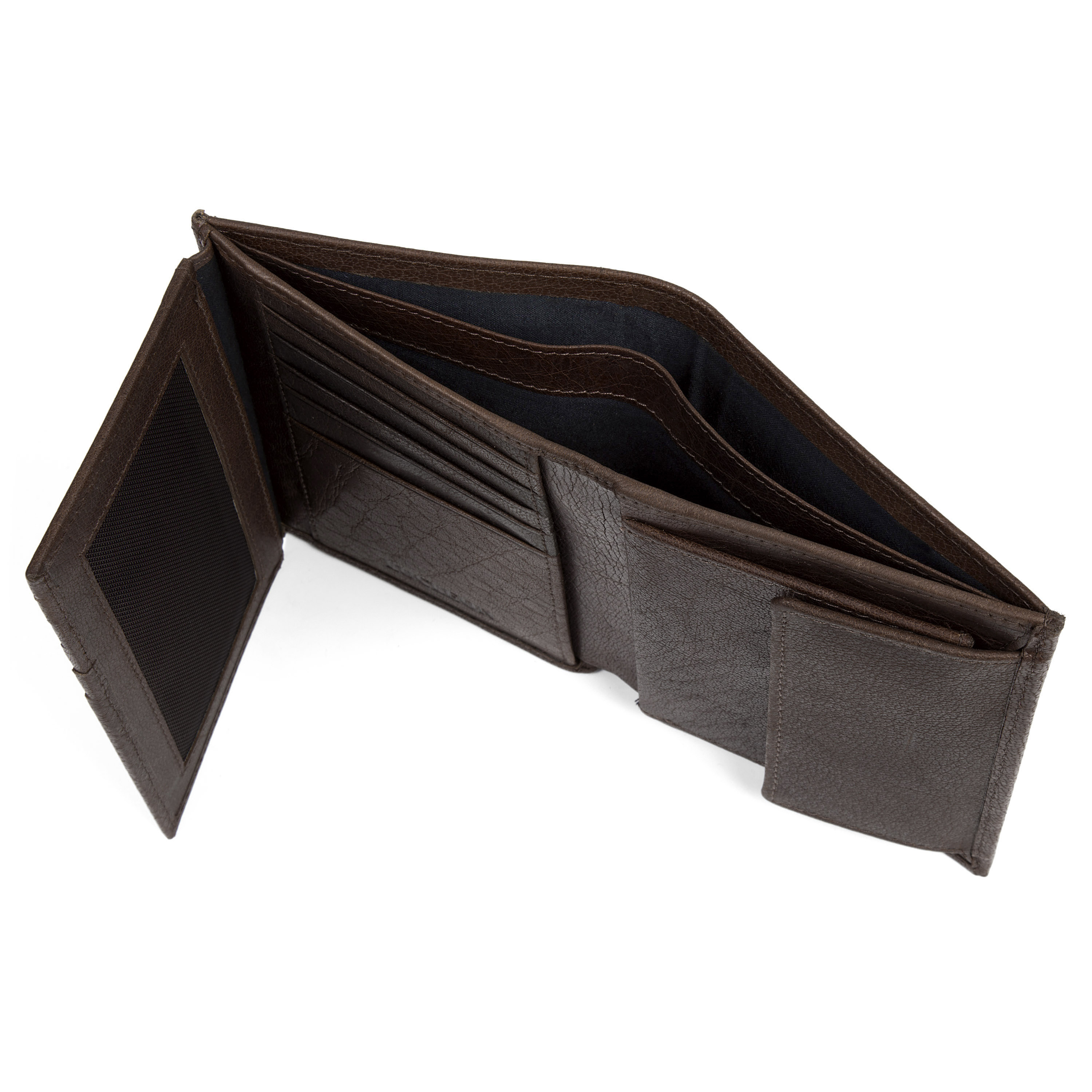 Montreal Original Braune RFID Leder Geldbörse - 8