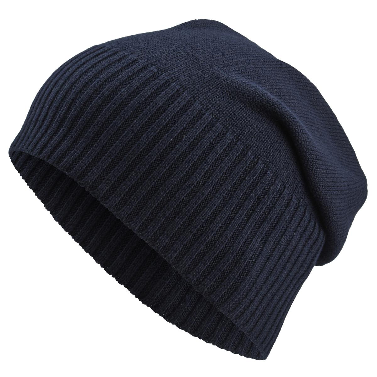 Lil Peep Embroidered Knit Hat - Crybaby Print Adjustable Beanie In Navy