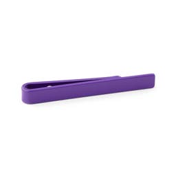 Short Purple  Tie Bar