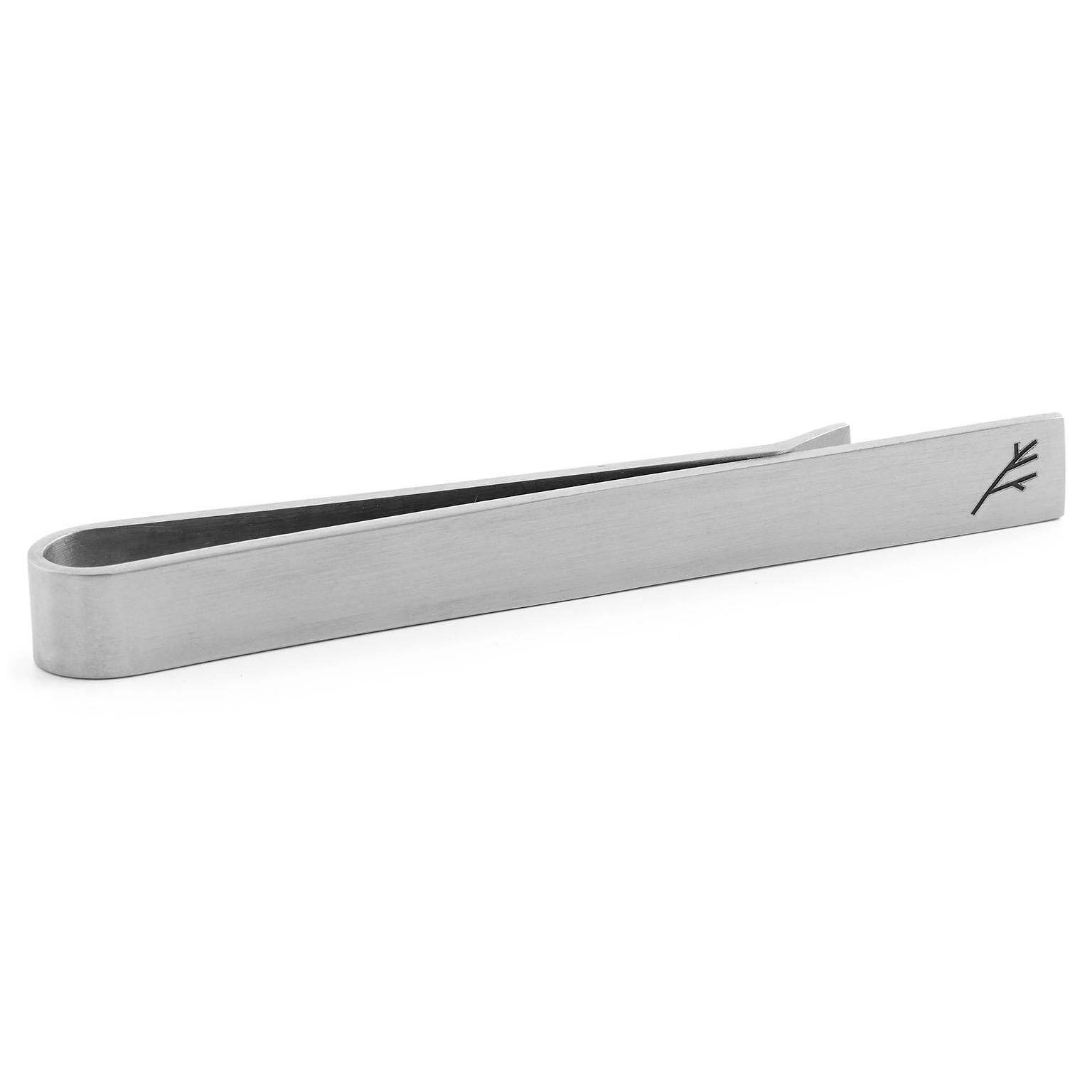 Brushed Stainless Steel Tie Bar Brushed Stainless Steel Tie Bar