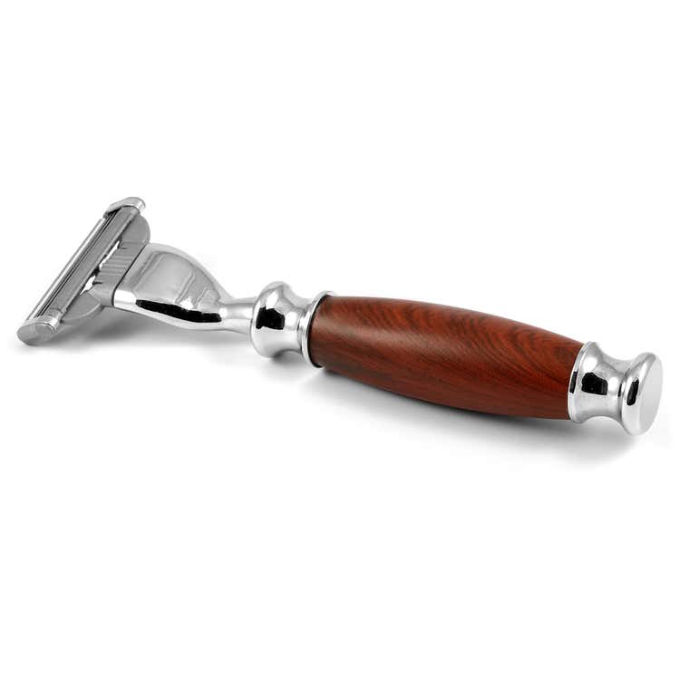 Brown Wooden Razor | In stock! | Frank Shaving