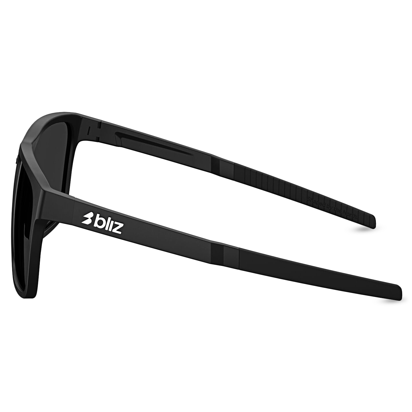 Schwarze Sonnenbrille mit Hornrand | Bliz 0ZB7017 - 4