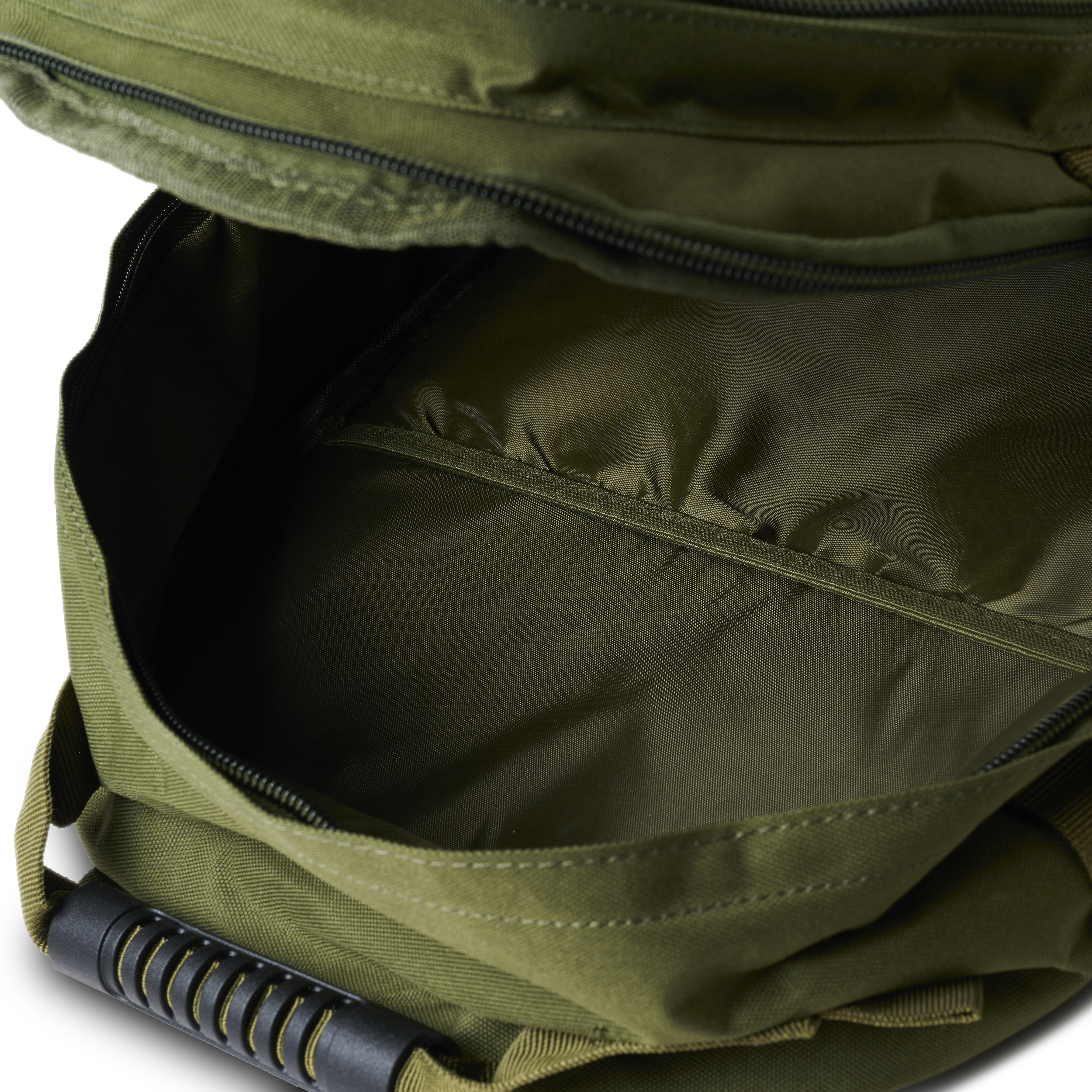 Expedition | Armygrüner taktischer Rucksack mit 35 L Volumen und mehreren Fächern sowie Patch-Fläche - 6