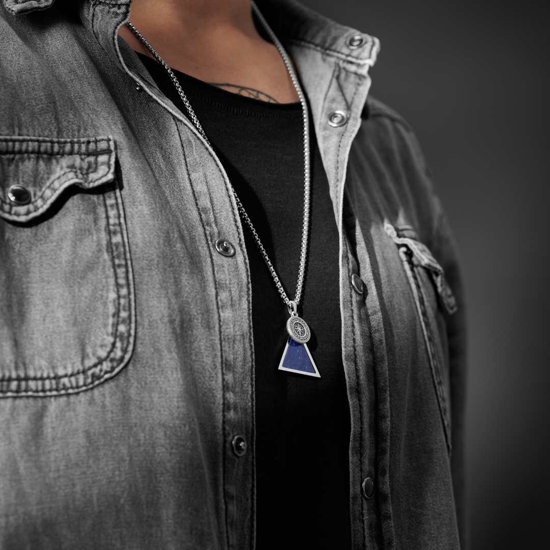 Orisun Ashton Lapis Lazuli Necklace - 2