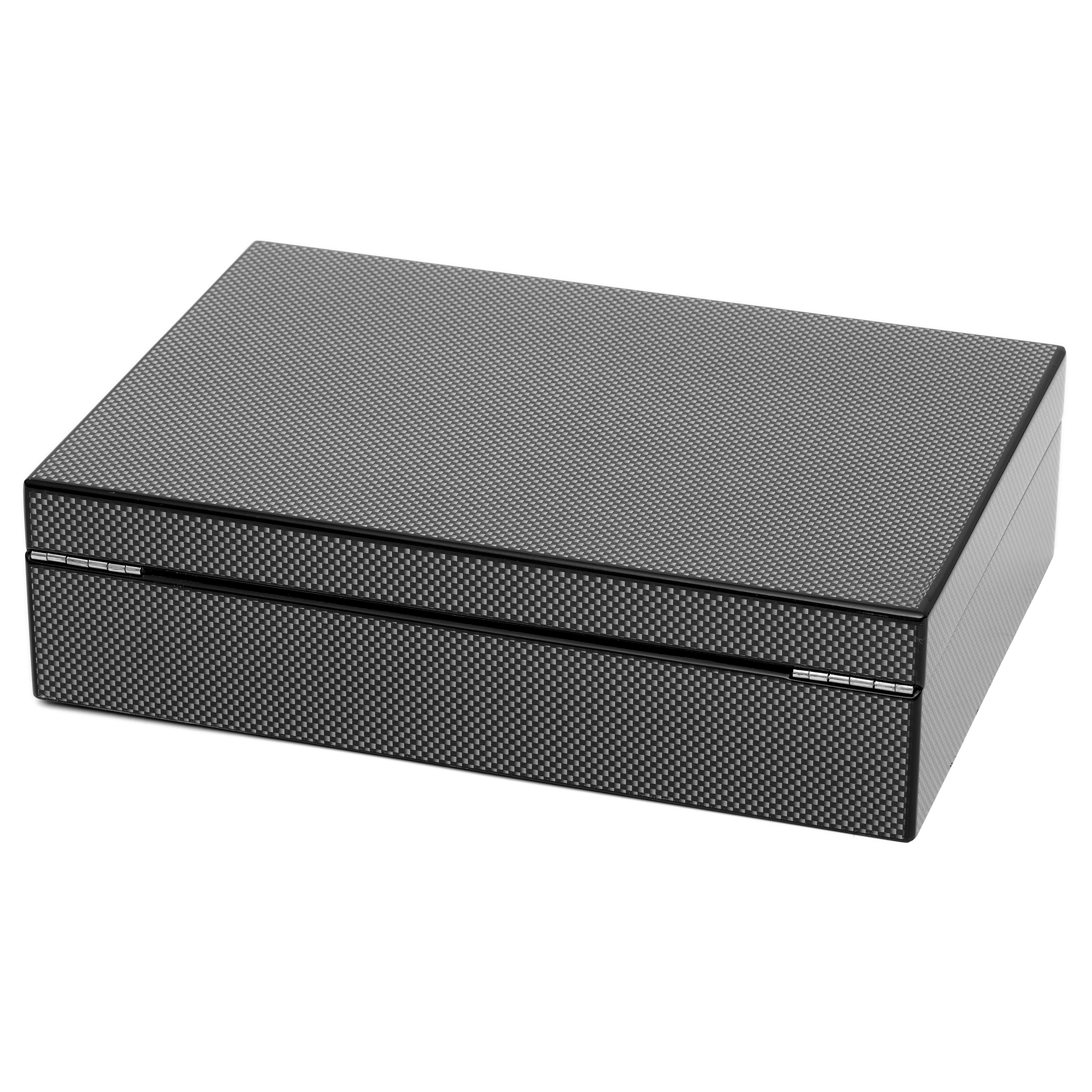 Kockovaný box na hodinky - 8 hodiniek - 3