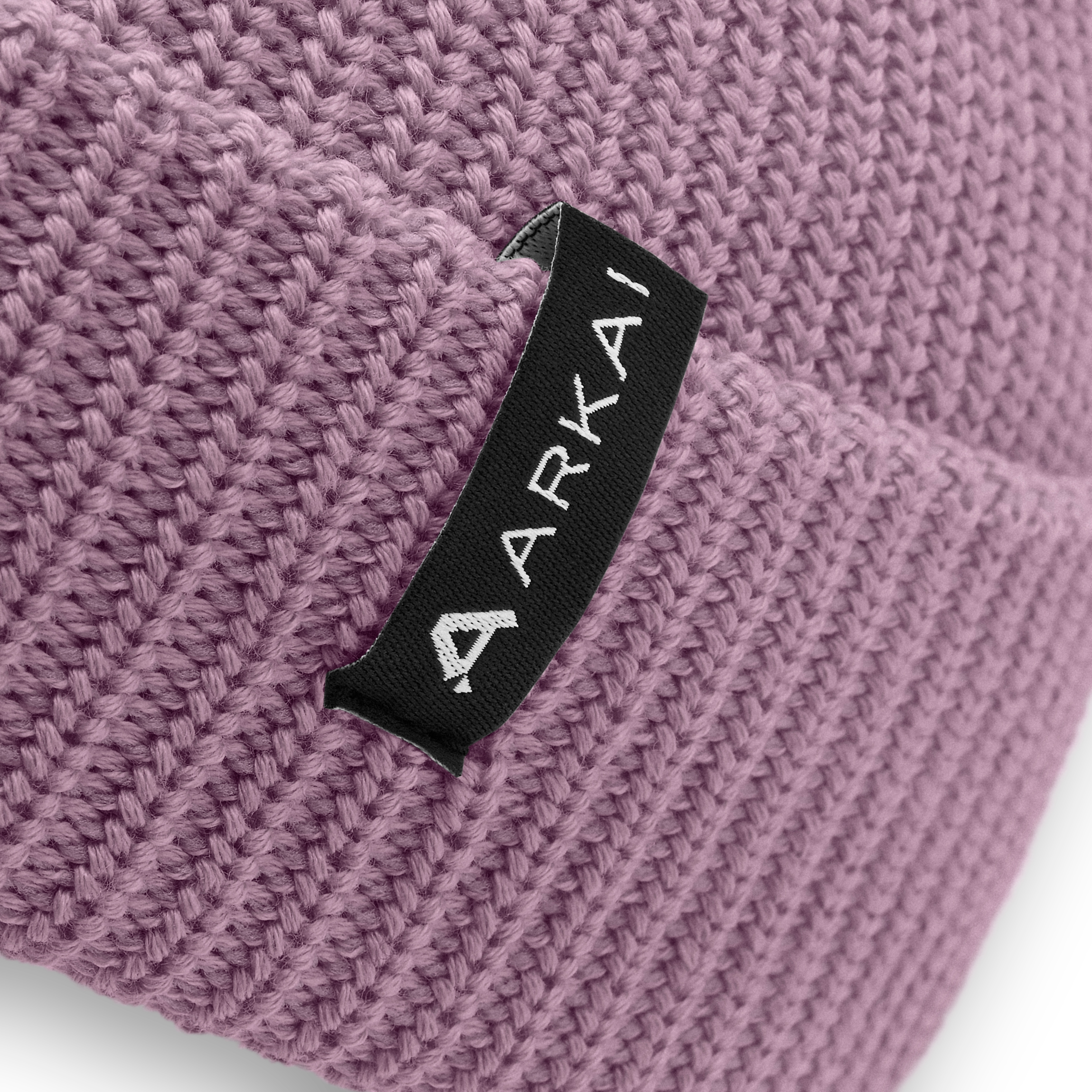 Nordic | Paarse Beanie in Zeemansstijl van Polyester - 4