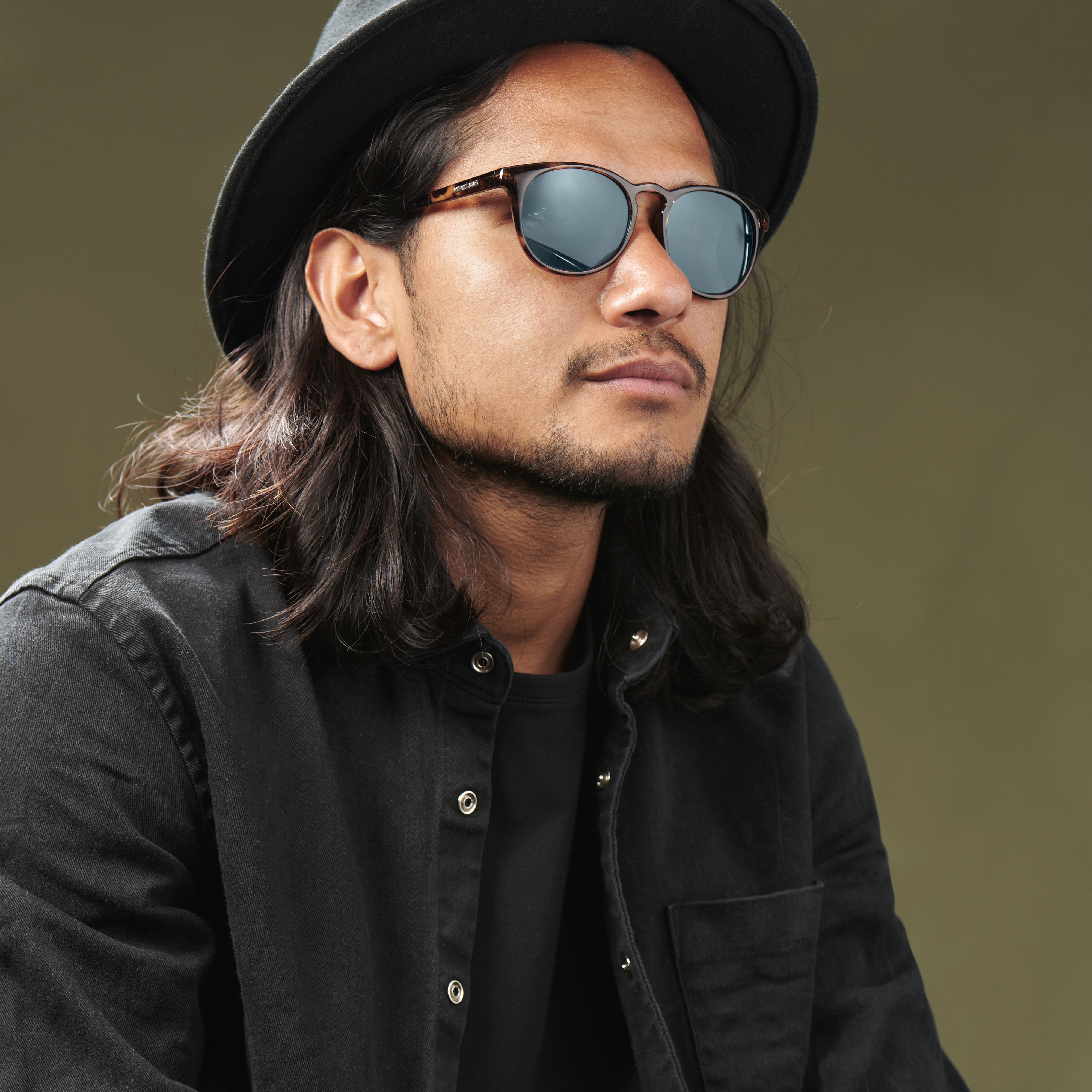 Premium Sköldpaddsmönstrade TR90 Solglasögon - 4