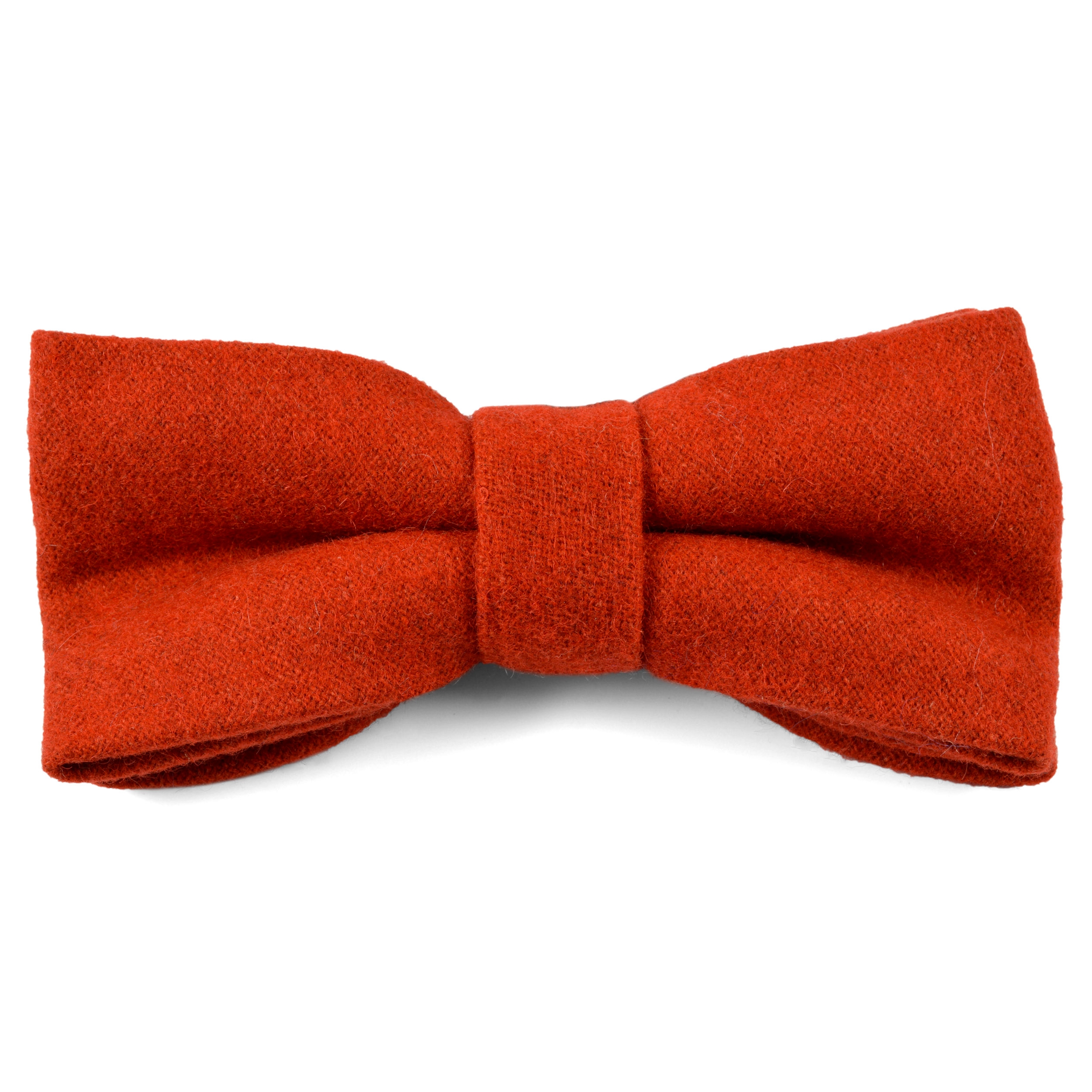 Poltettu Oranssi Käsintehty Villarusetti - 1