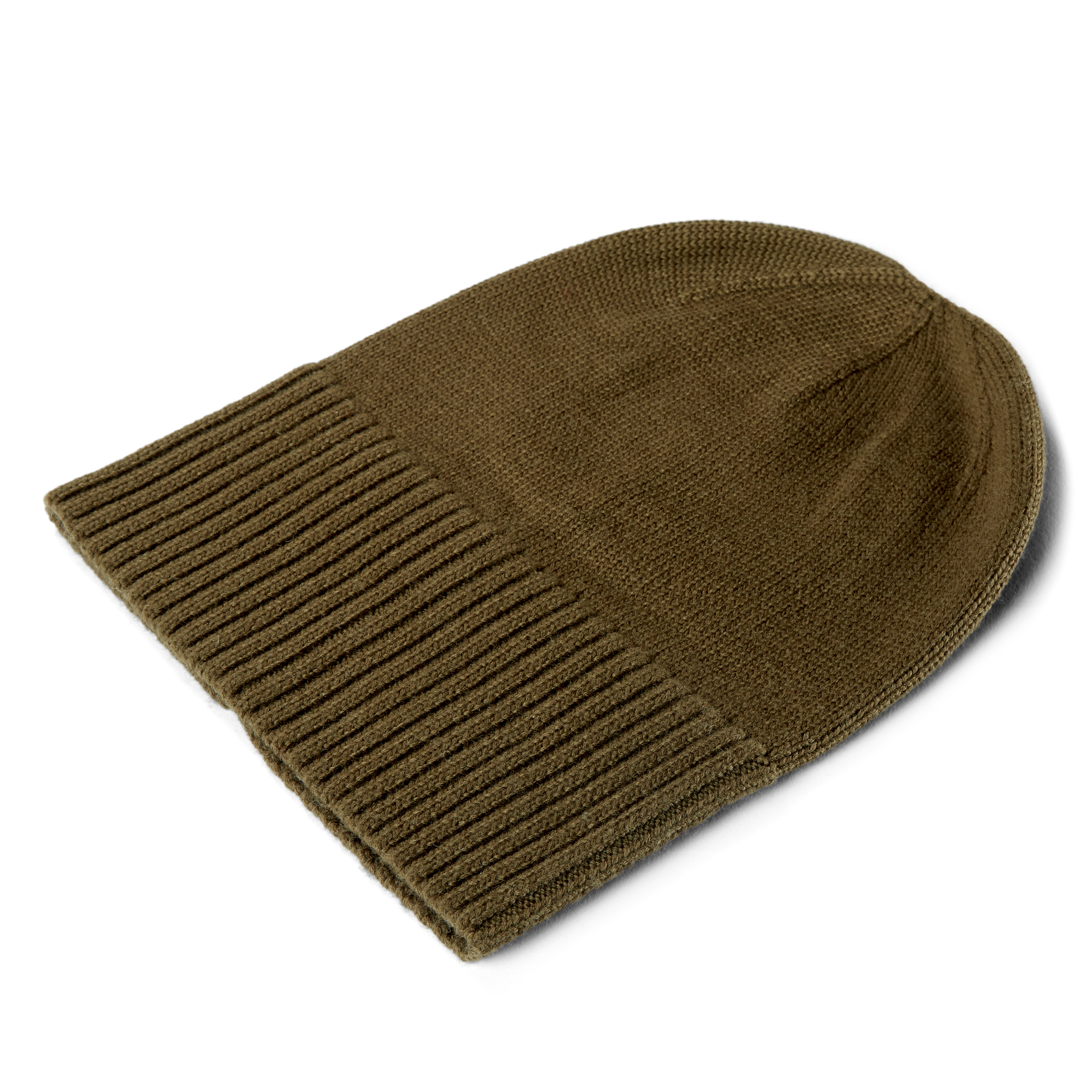 Kaleb Olive Green Merino Kane Beanie  - 3