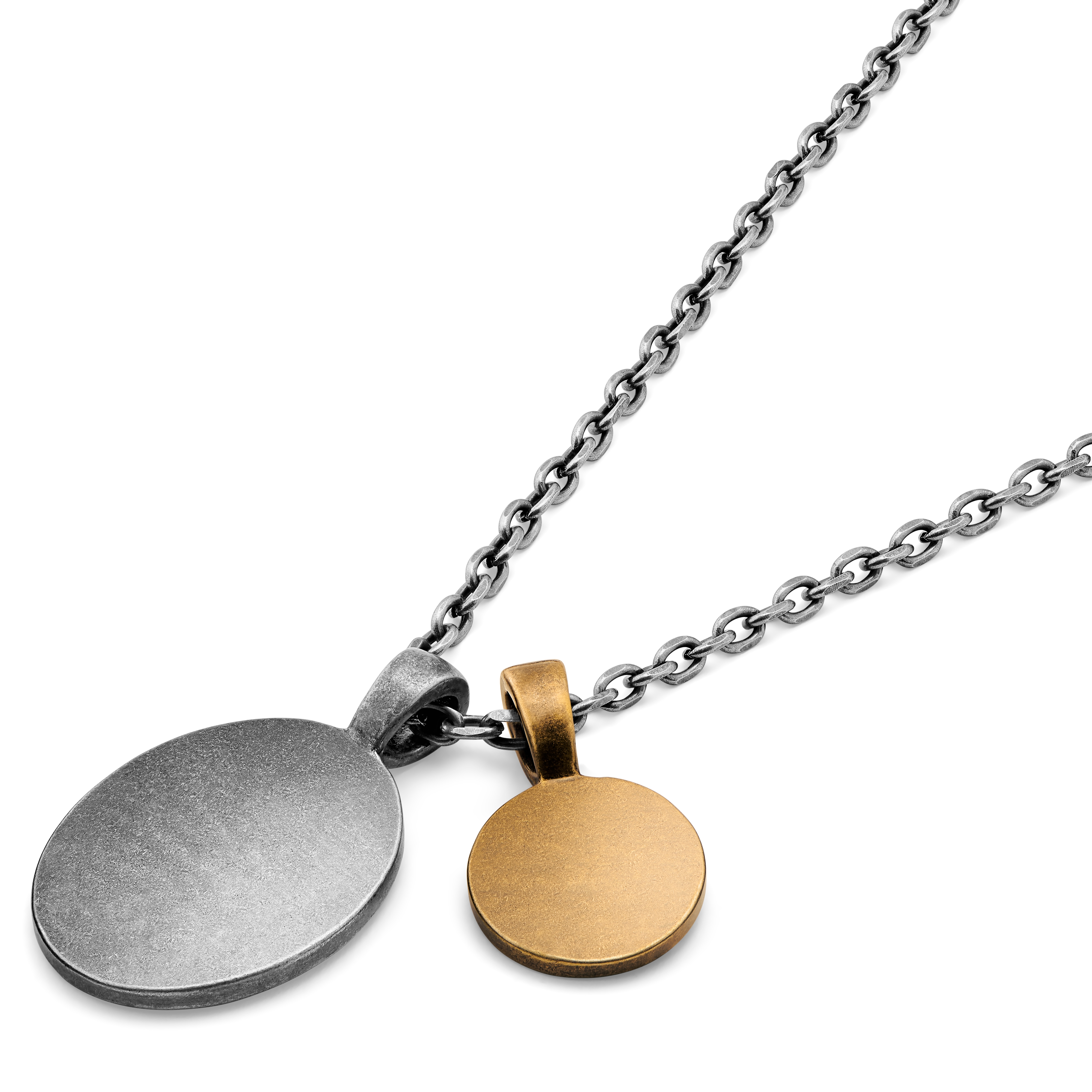 Obelius | Vintage Silver-tone Owl of Athena Necklace - 6