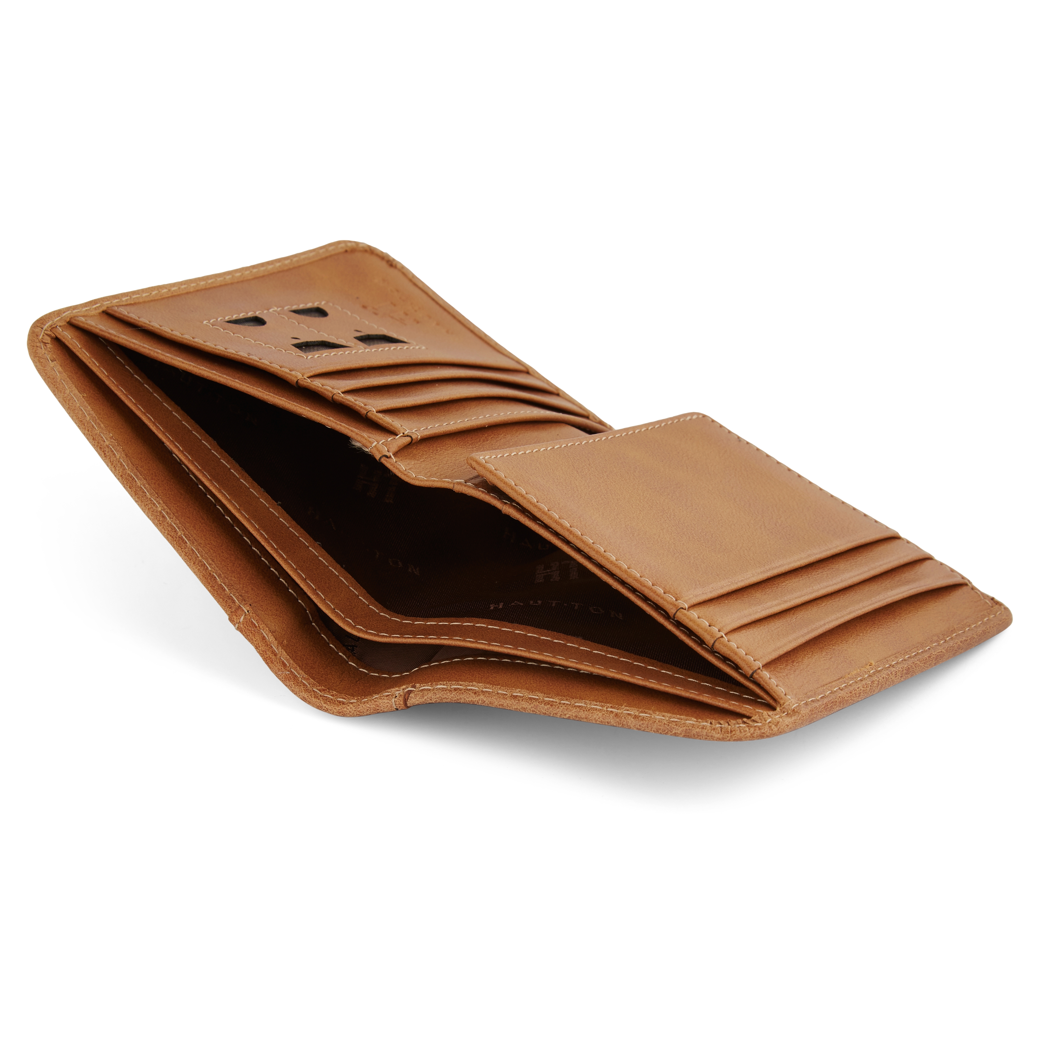 Tegnebog i Rødbrunt Læder - 4