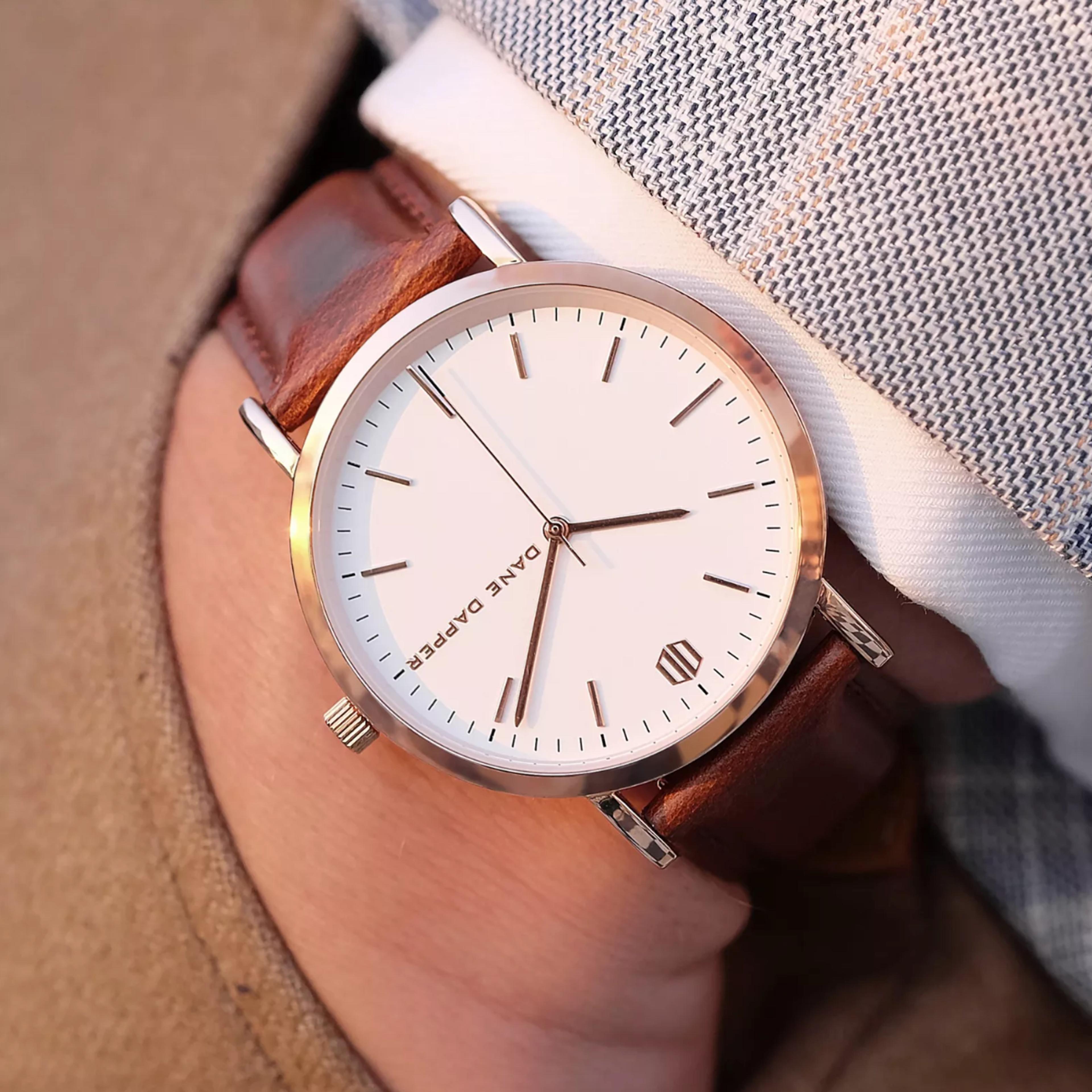 Orologio Mikkel, bracciale Impeccable e scatola porta orologi in similpelle - 6 orologi - 1