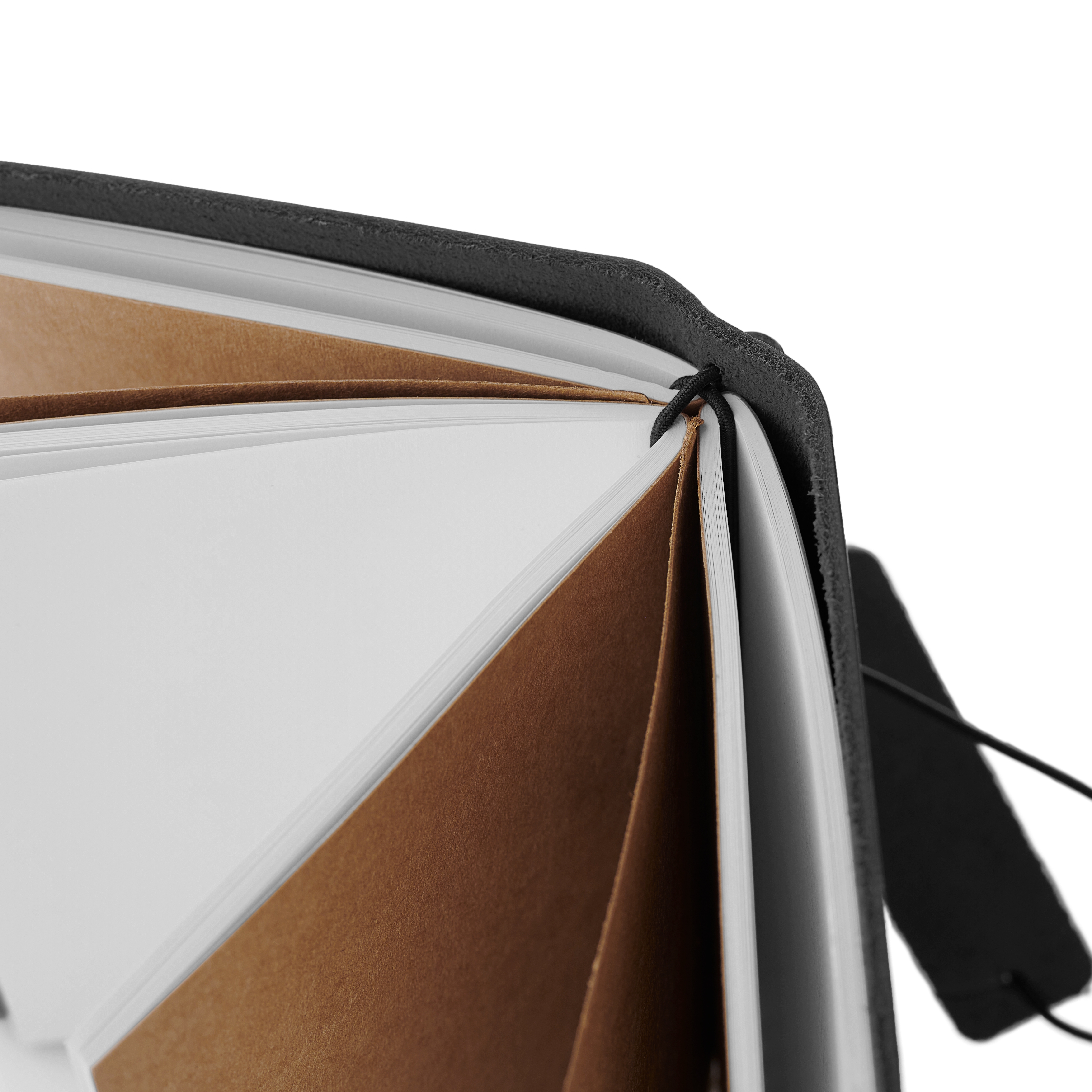 Notitieboek | Zwart Leer | Vliegtuigsluiting - 5