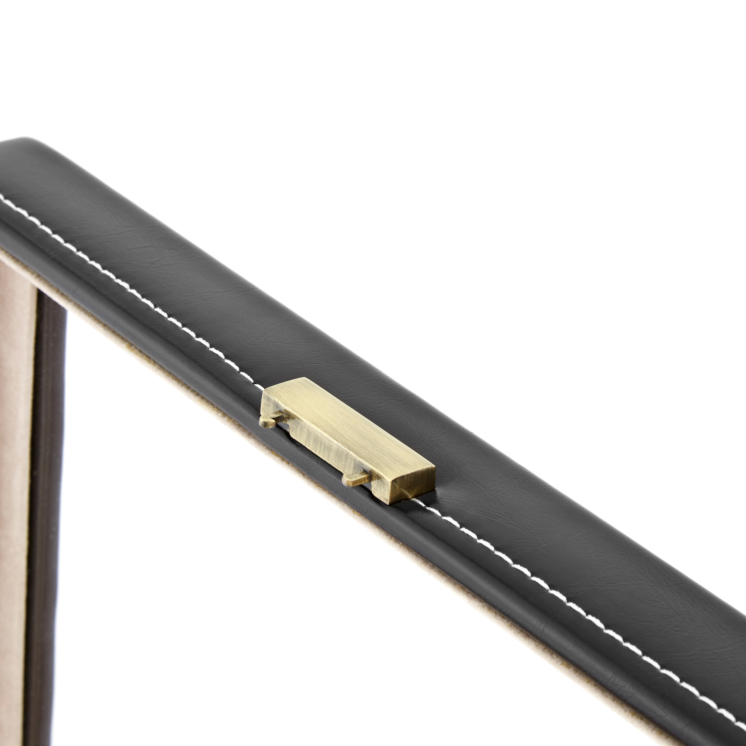 Ebenholz Und Elfenbein Manschettenknöpfe Box - 6