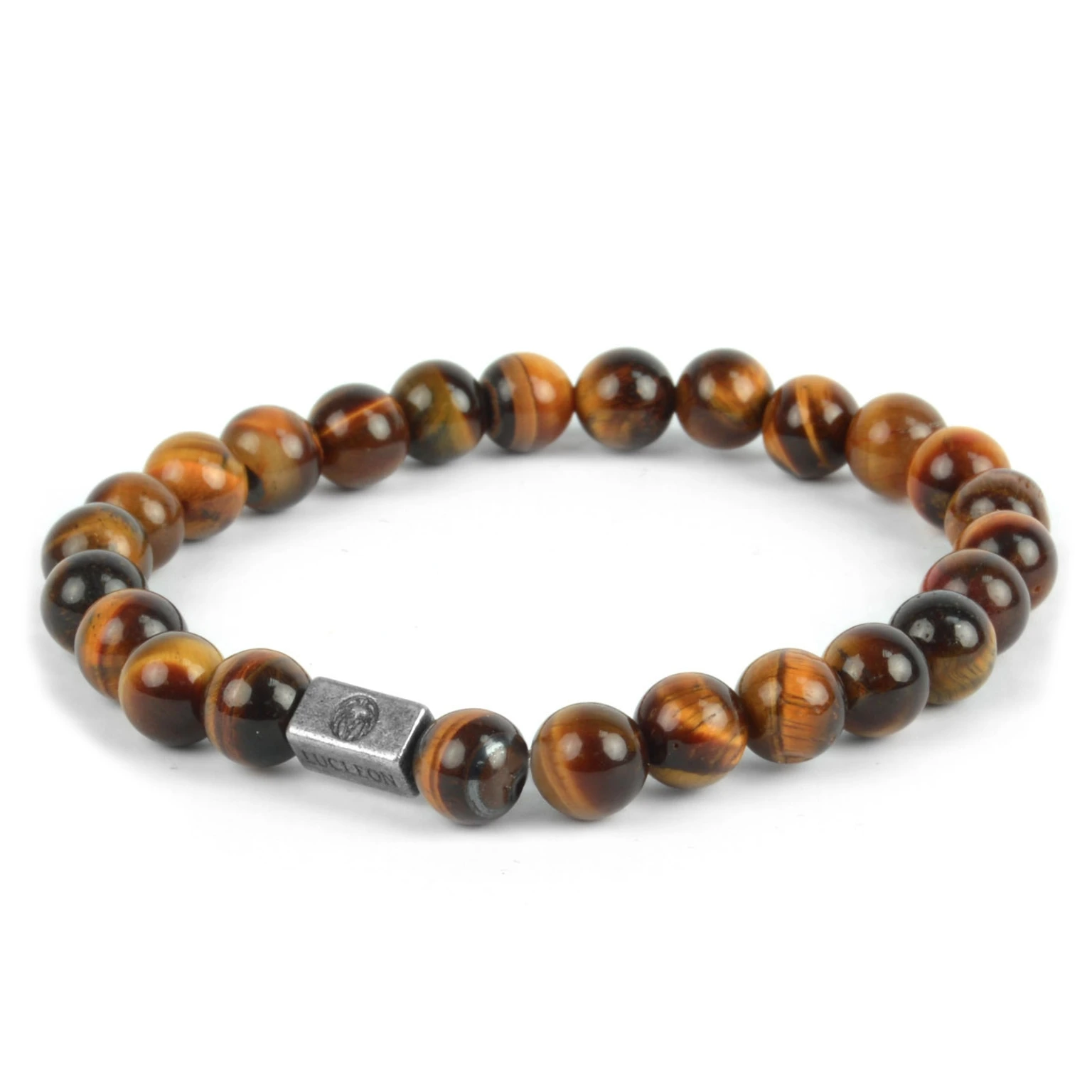 8 mm Tiger's Eye Unity Bracelet 8 mm Tiger's Eye Unity Bracelet