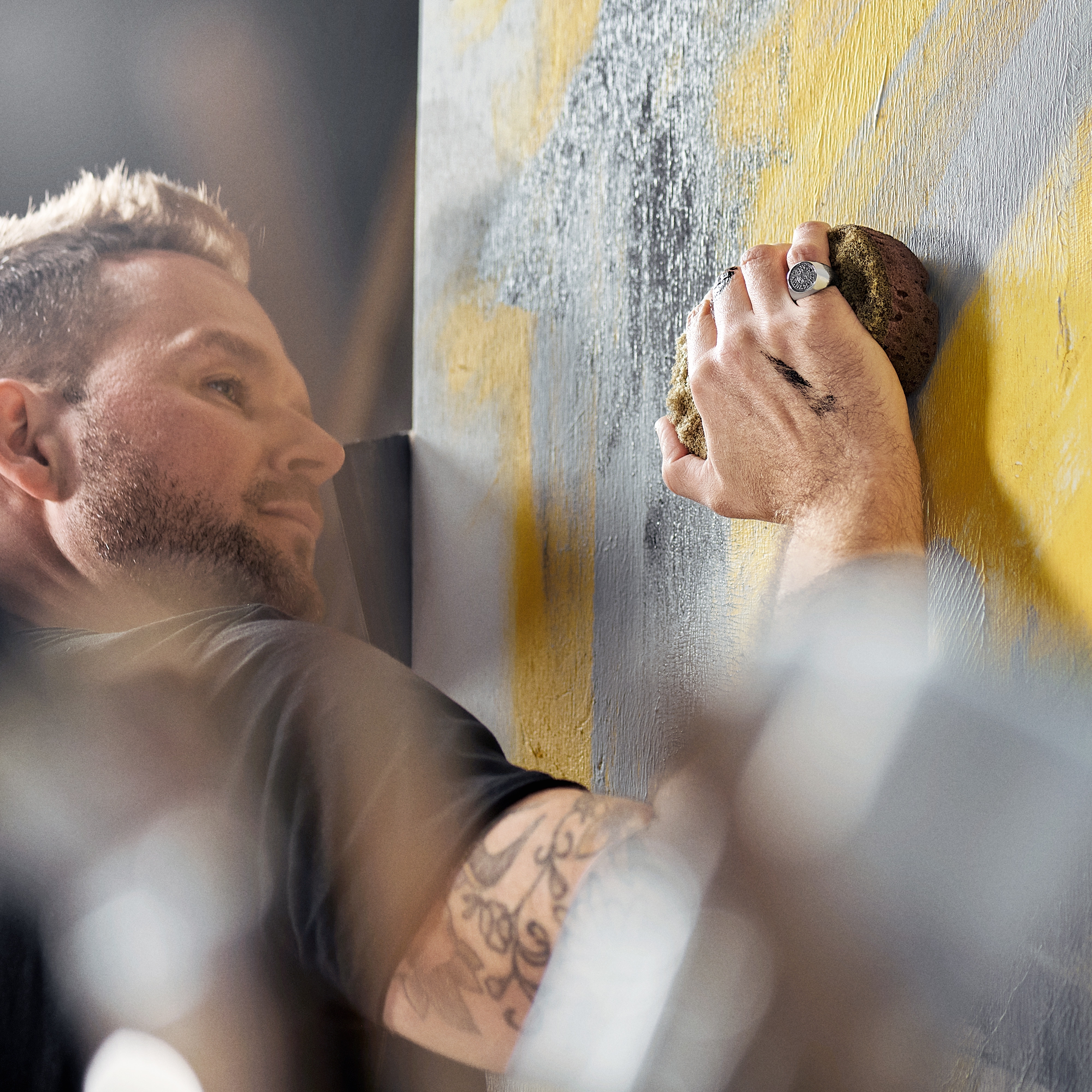 Aras | Silver-tone Stainless Steel Raven Penny Pinky Signet Ring - 4