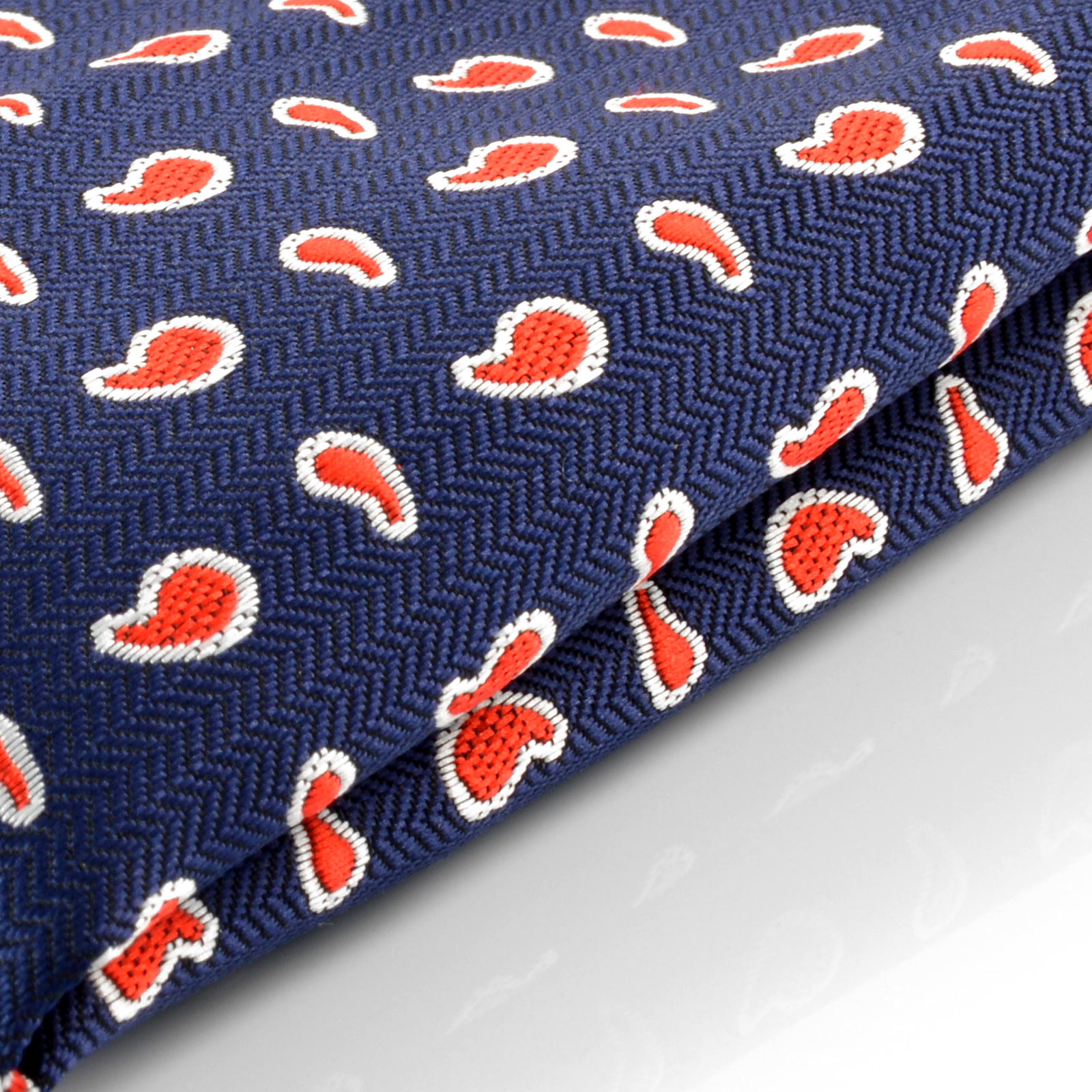 Blue Drop Pocket Square - 2