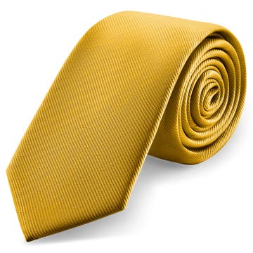 8 cm Golden Brown Grosgrain Tie 8 cm Golden Brown Grosgrain Tie