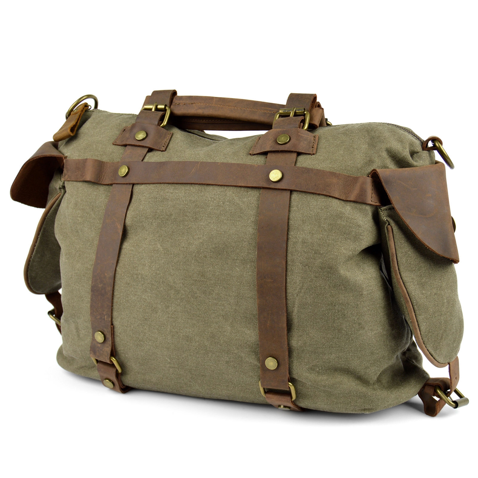 Futtsu Dark Green Shoulder Bag Convey Free shipping