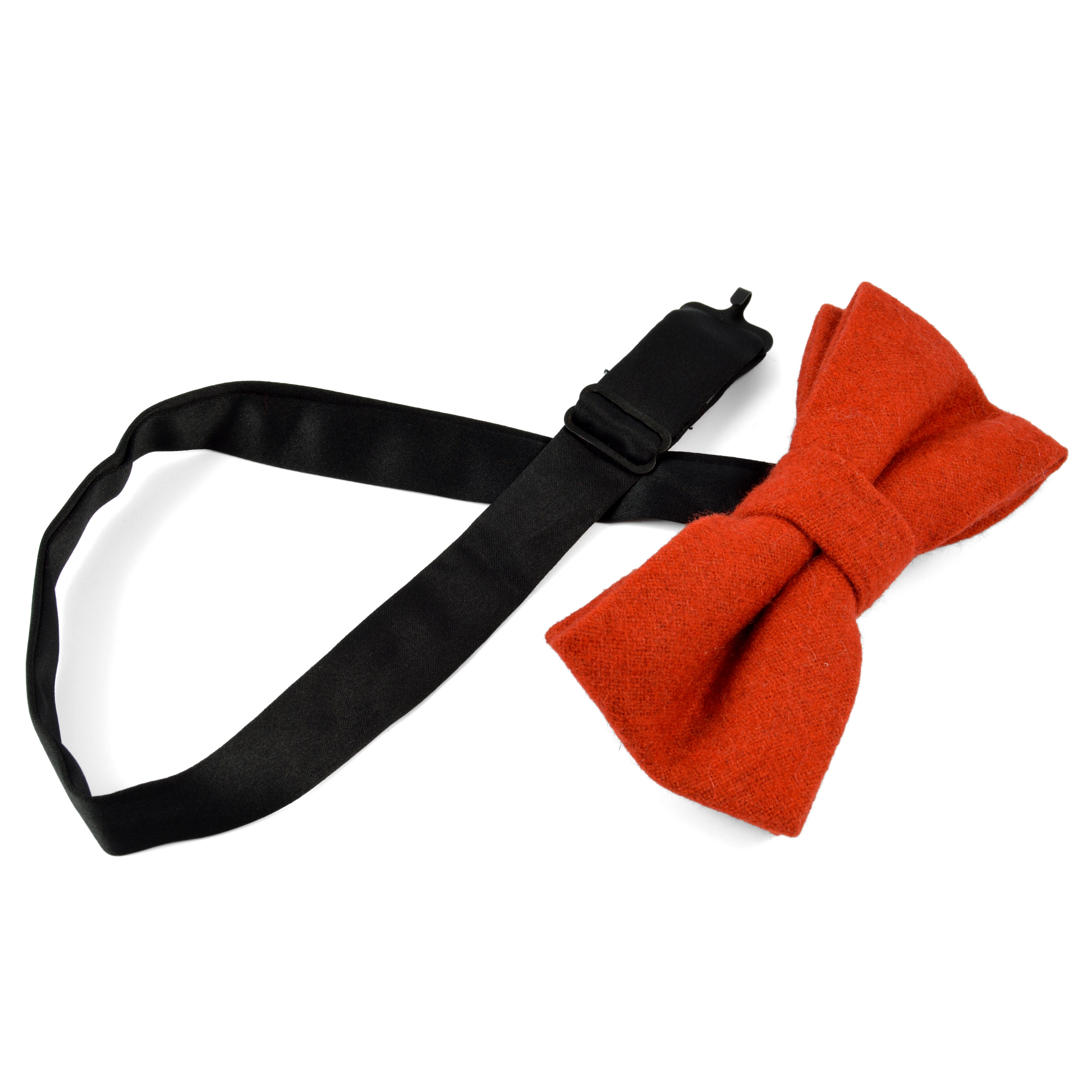 Poltettu Oranssi Käsintehty Villarusetti - 2