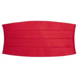 Červený smokingový pás Basic  
