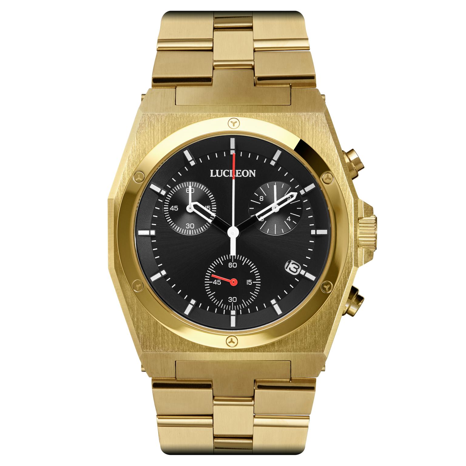 Reloj cronógrafo de acero inoxidable Ray Lerrick Reloj cronógrafo de acero inoxidable Ray Lerrick
